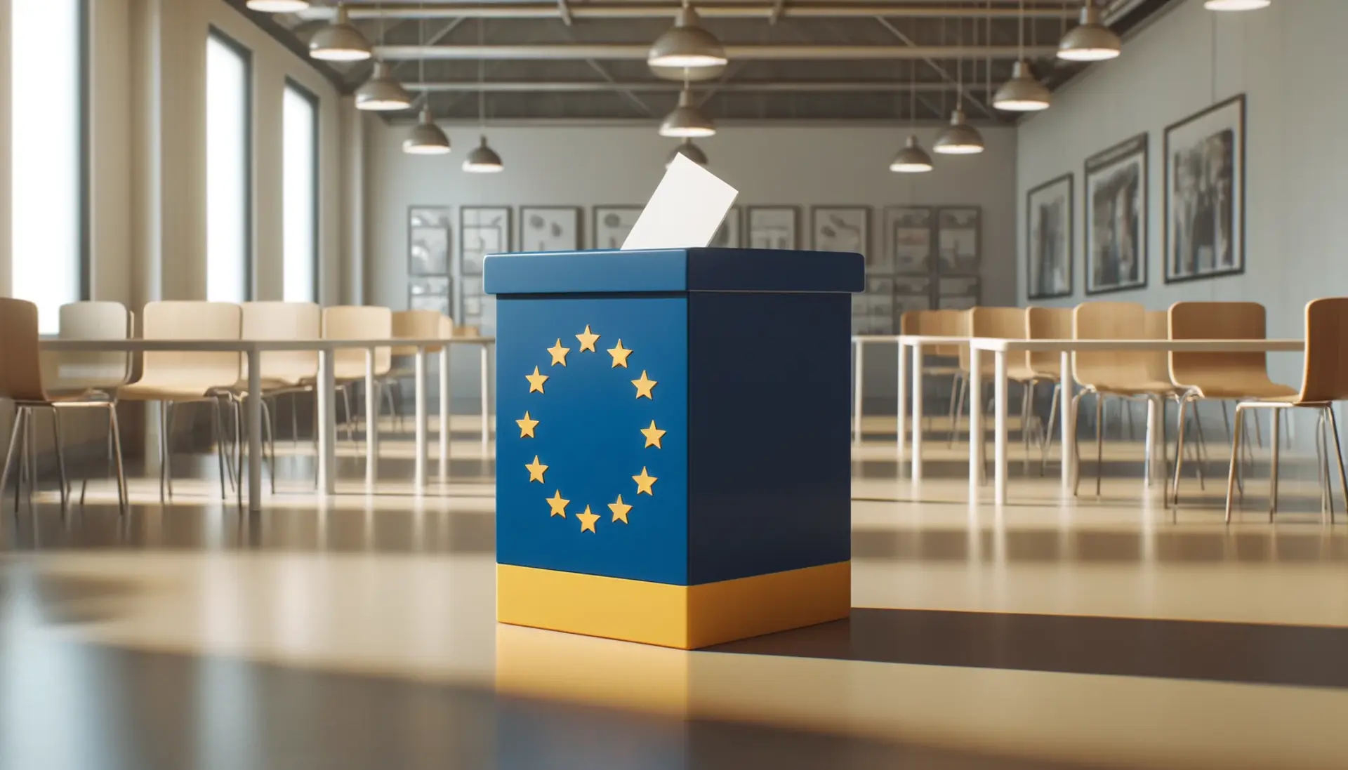 Wahlurne zur Europawahl (Symbolbild: Dall-E)