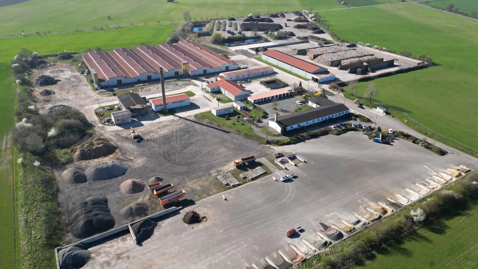 Das Kompostwerk Liemehna ist auch Heimat vieler Tier- und Pflanzenarten.  (Foto: Rösl)