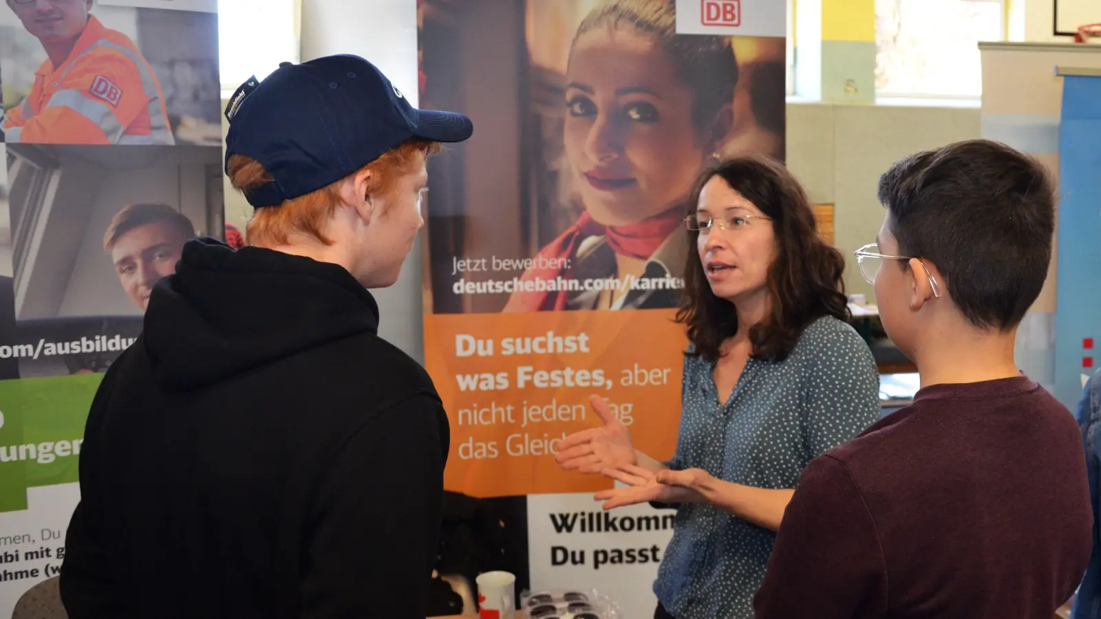 Ausbildungsmesse in Delitzsch mit TikTok-Star (Foto: nordsachsen24.de)