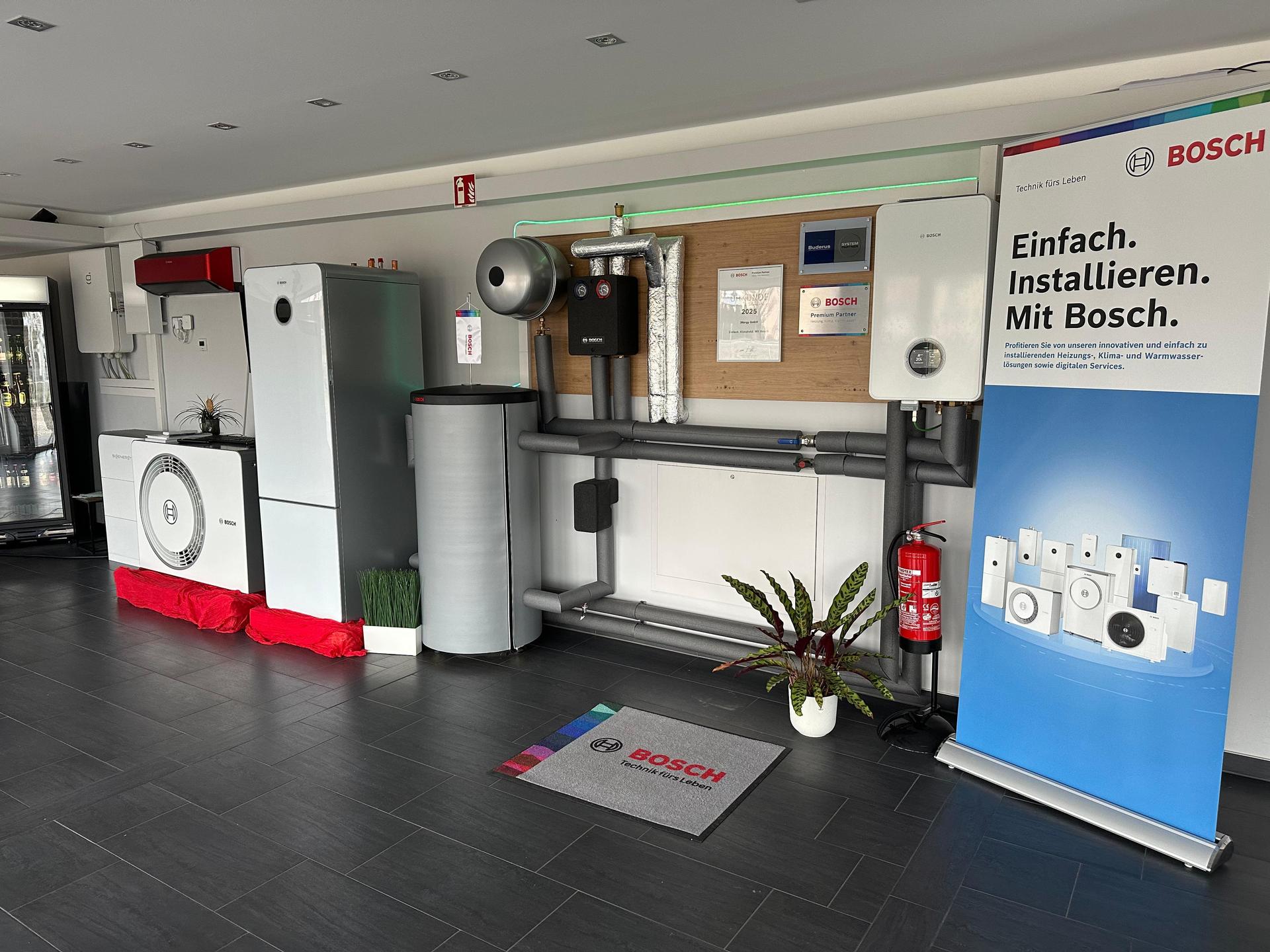 Der Showroom von 3NERGY bietet verschiedene Möglichkeiten, moderne Heizsysteme kennenzulernen. (Foto: 3NERGY )