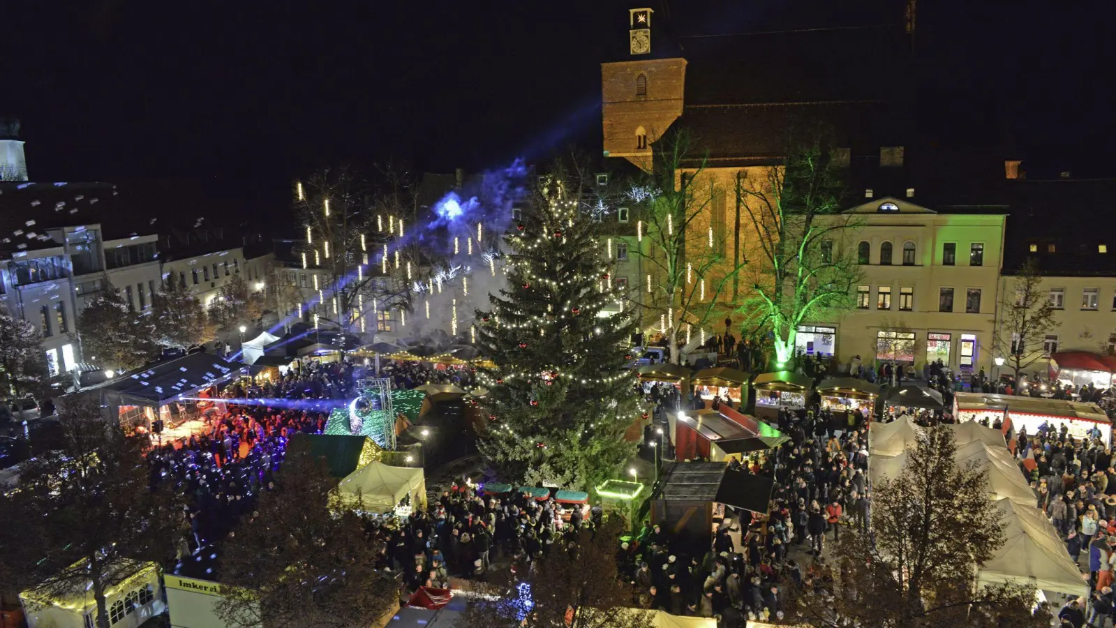Adventsmarkt 2019 in Delitzsch (Foto: C. Maurer, Stadt Delitzsch)