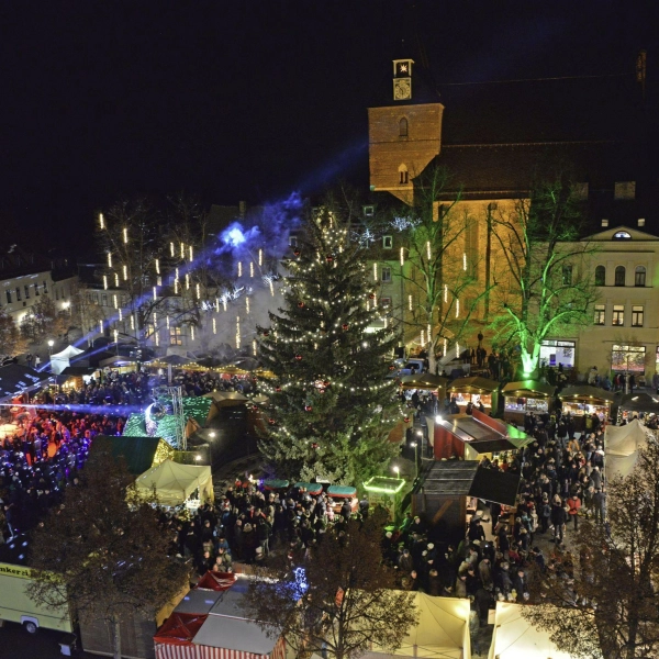Adventsmarkt 2019 in Delitzsch (Foto: C. Maurer, Stadt Delitzsch)