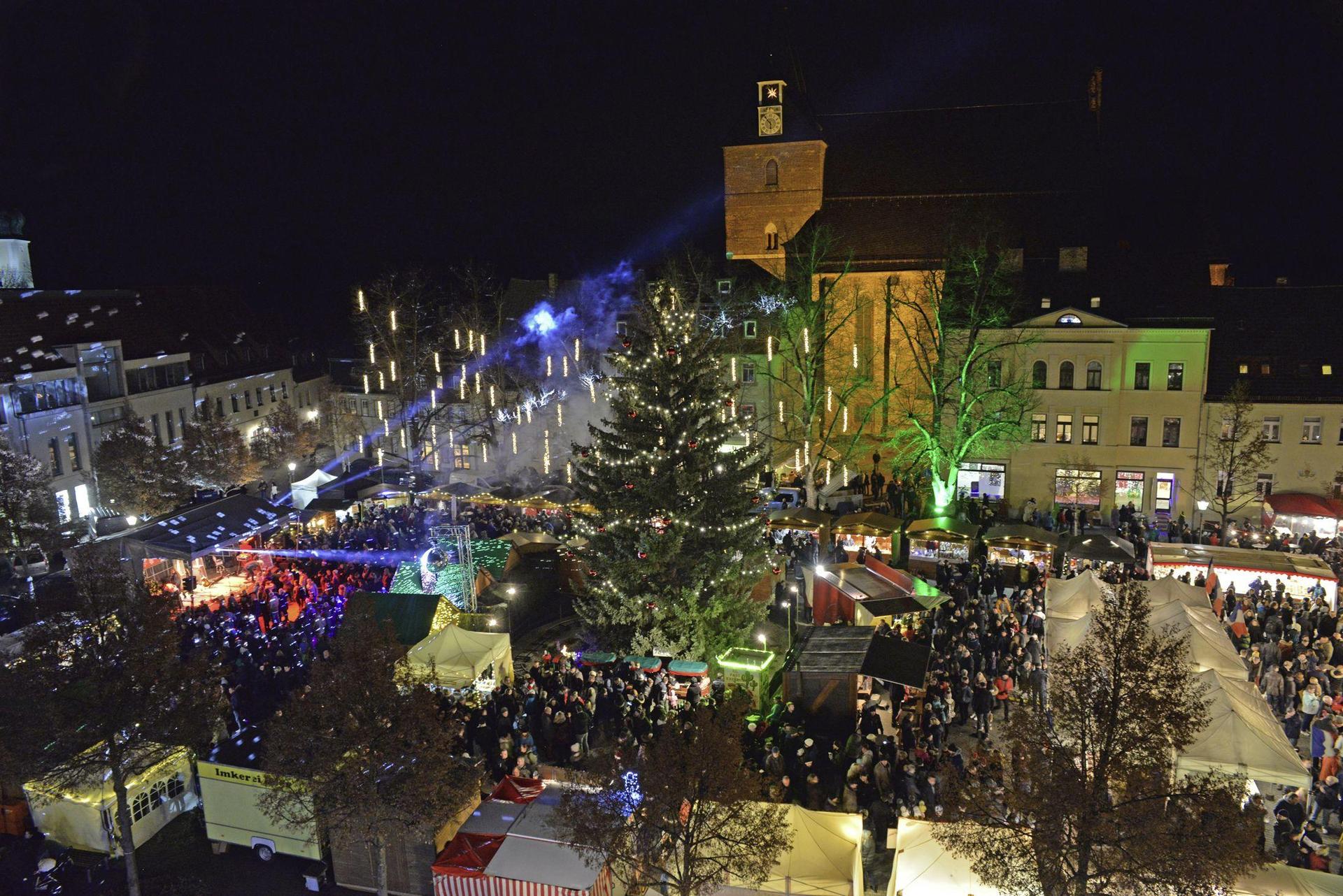 Adventsmarkt 2019 in Delitzsch (Foto: C. Maurer, Stadt Delitzsch)
