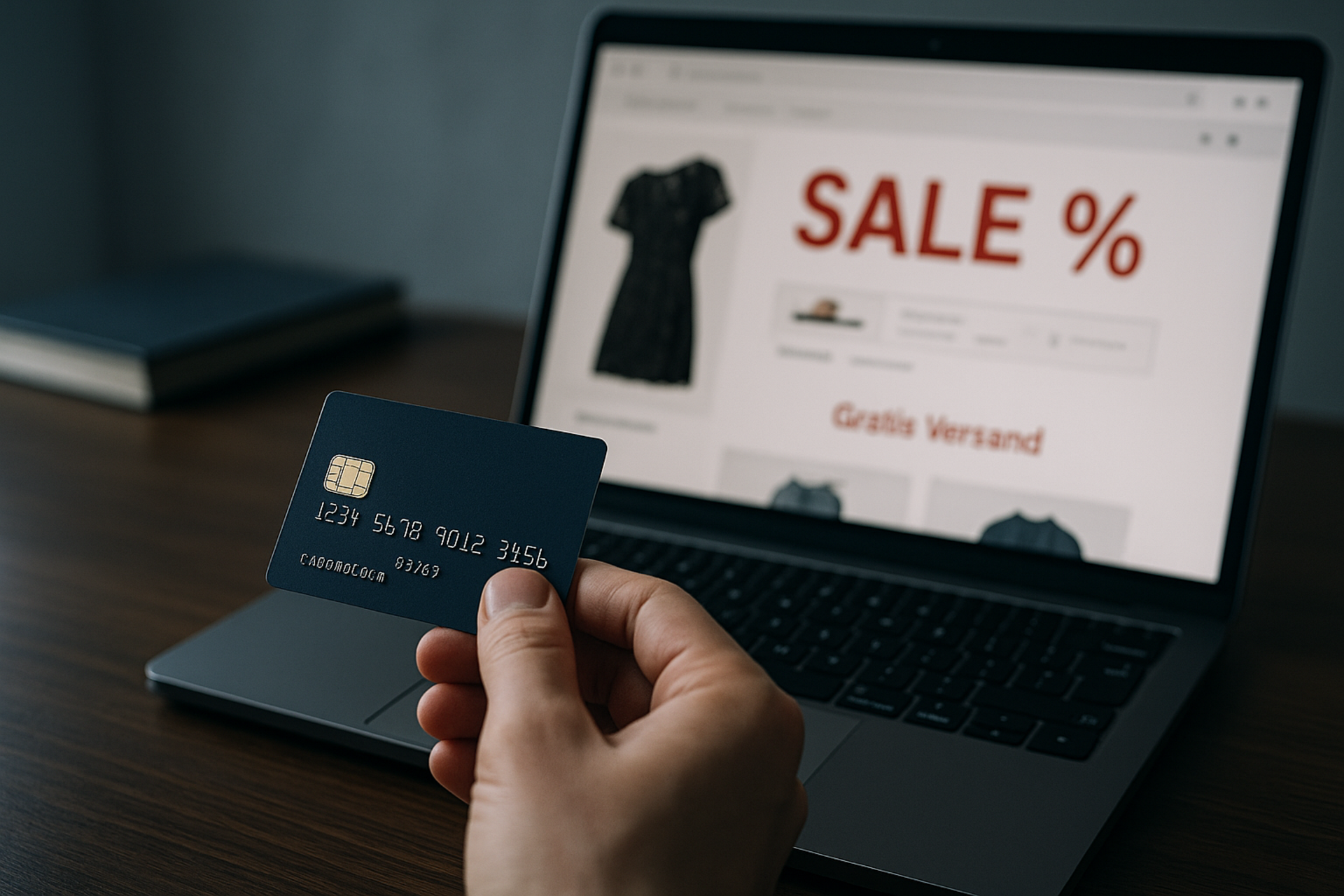 Wer im Netz shoppt, sollte wachsam bleiben. (Foto: KI-generiert)