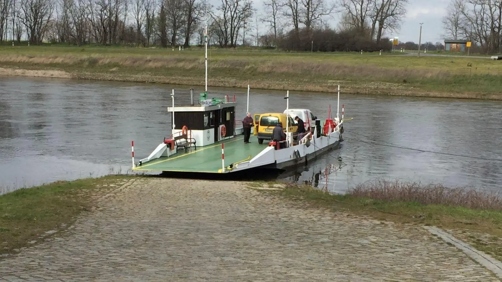 Der Landkreis ist fair zur Fähre (Foto: nordsachsen24.de)
