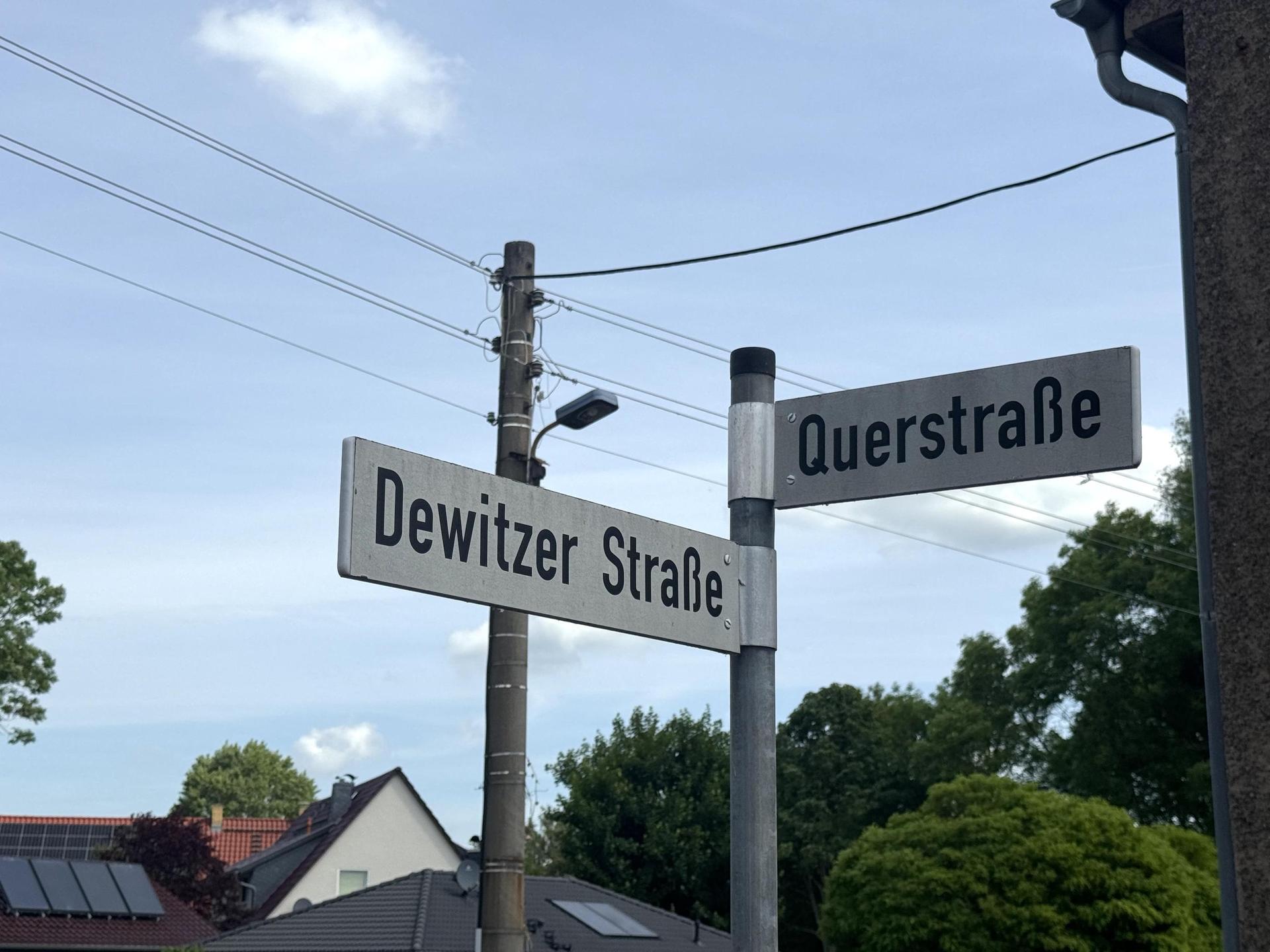 Auf der Dewitzer Straße kommt es zu Bauarbeiten.  (Foto: Daniel Große)