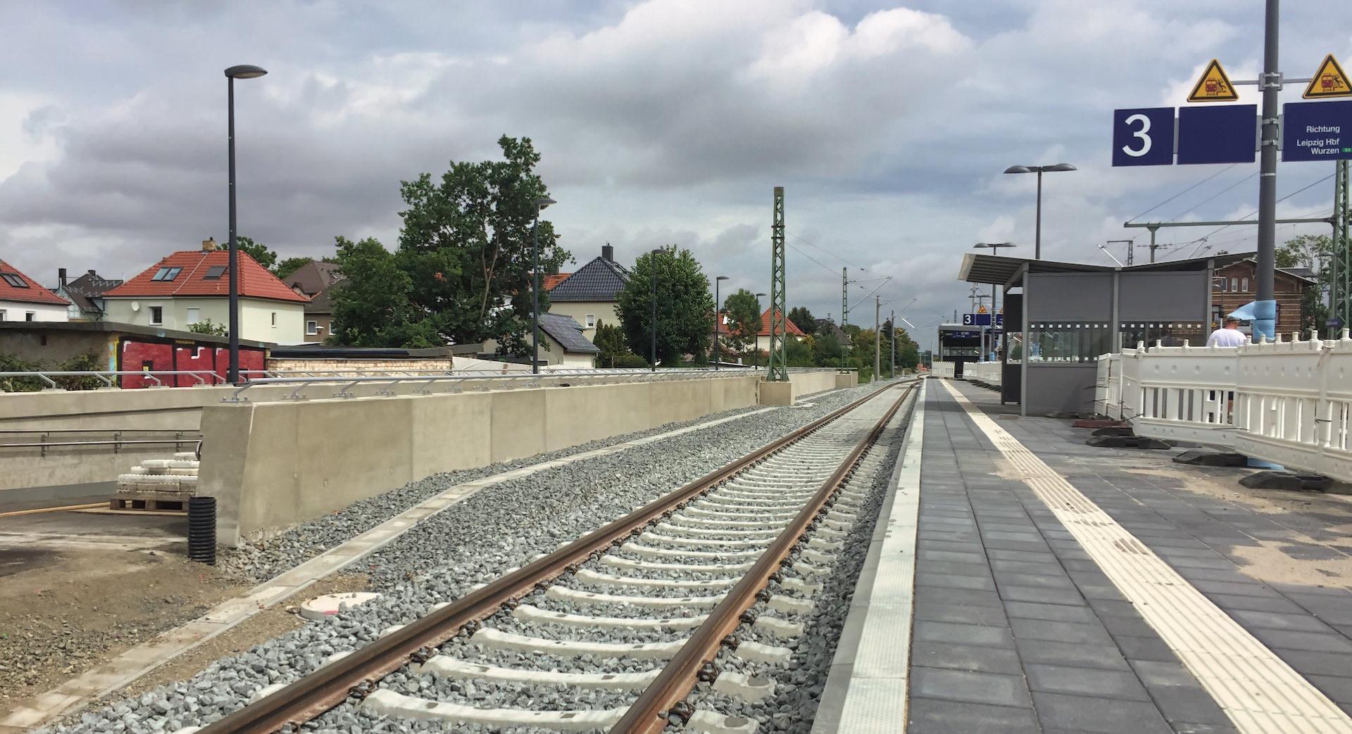 Der Bahnhof in Taucha (Archivbild: Taucha kompakt)