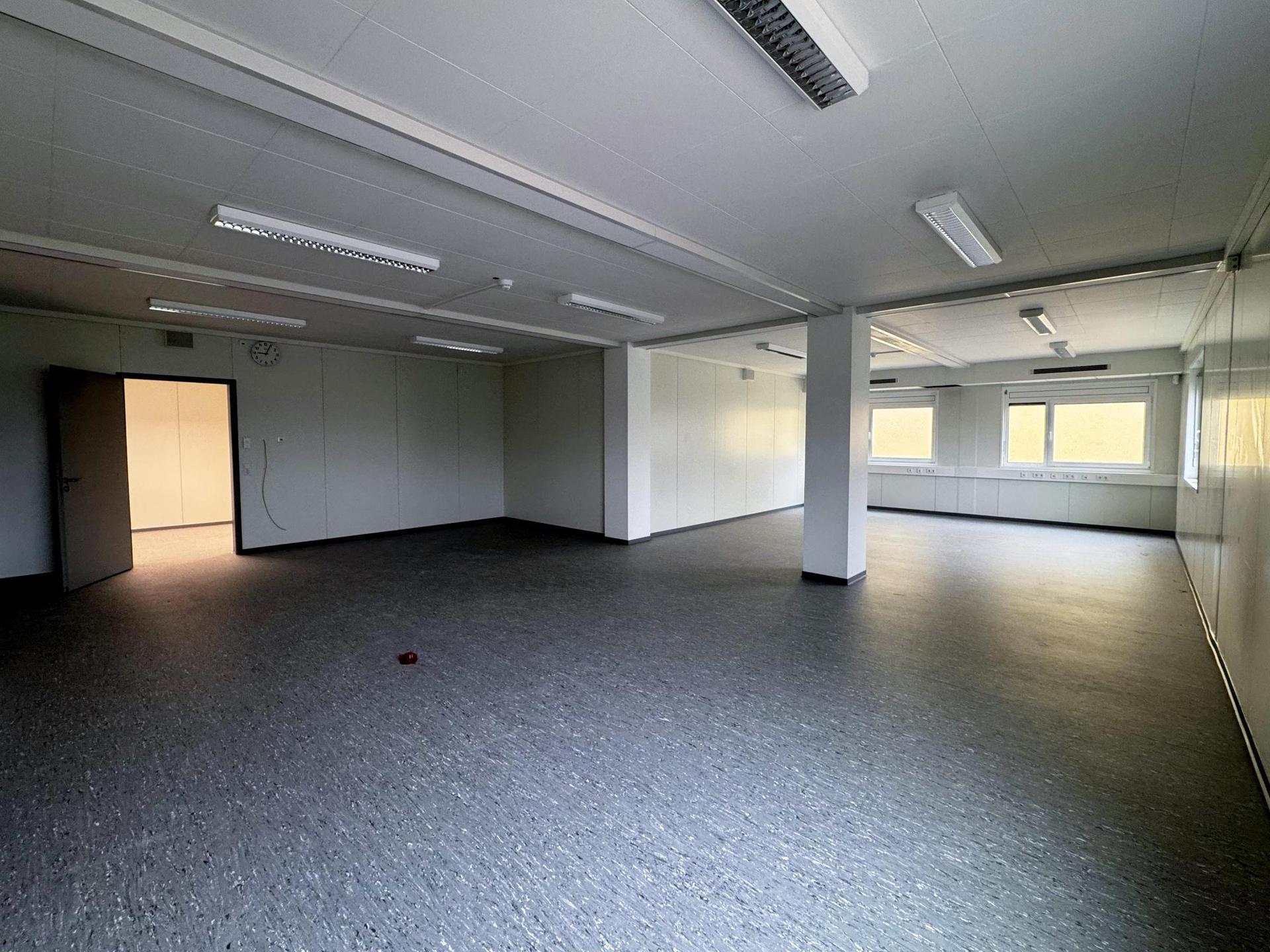 Groß und hell: Das künftige Lehrerzimmer. (Foto: Daniel Große)