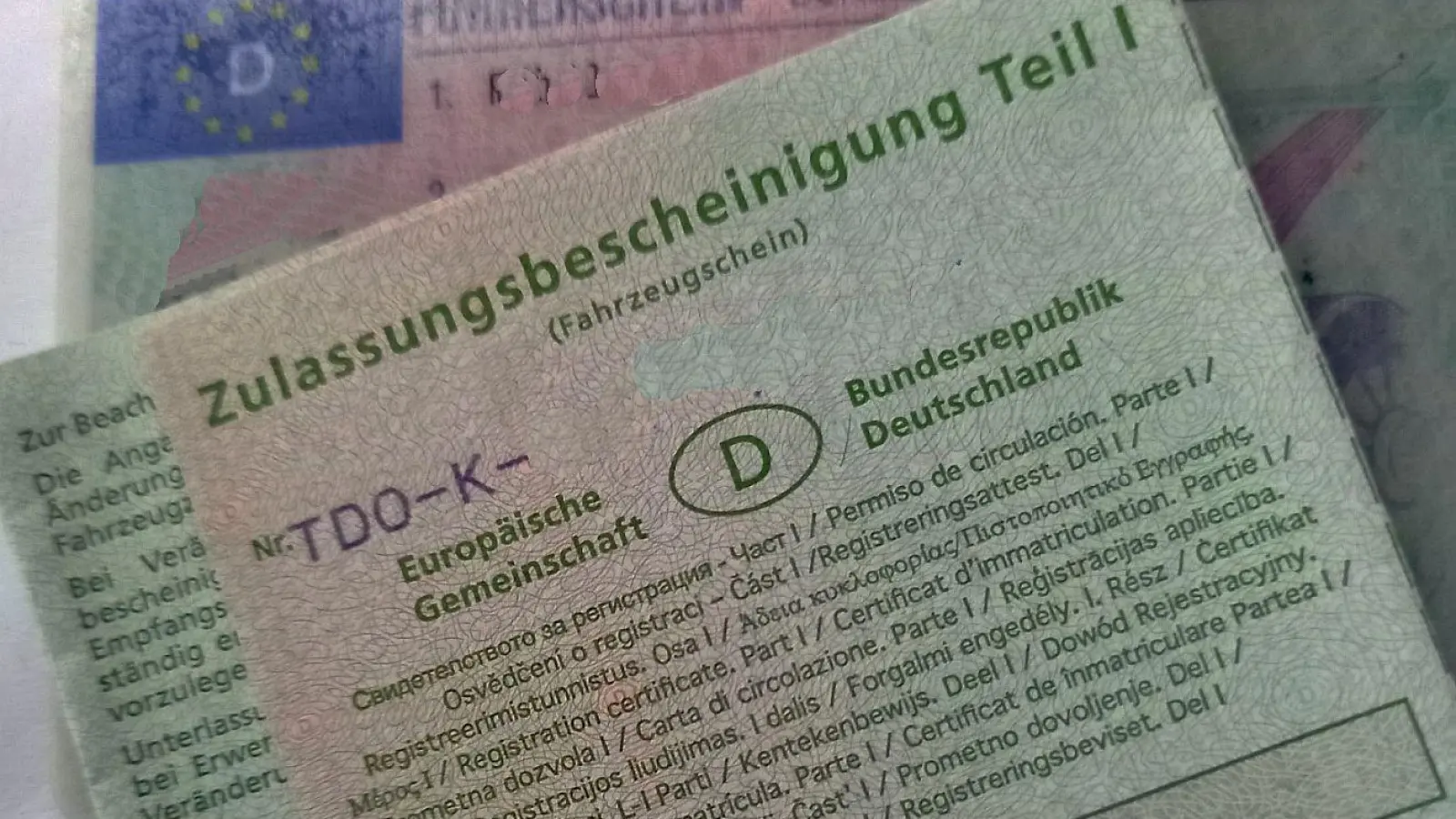 Technik-Pause für Fahrzeug- und Führerscheinausgabe (Foto: nordsachsen24.de)