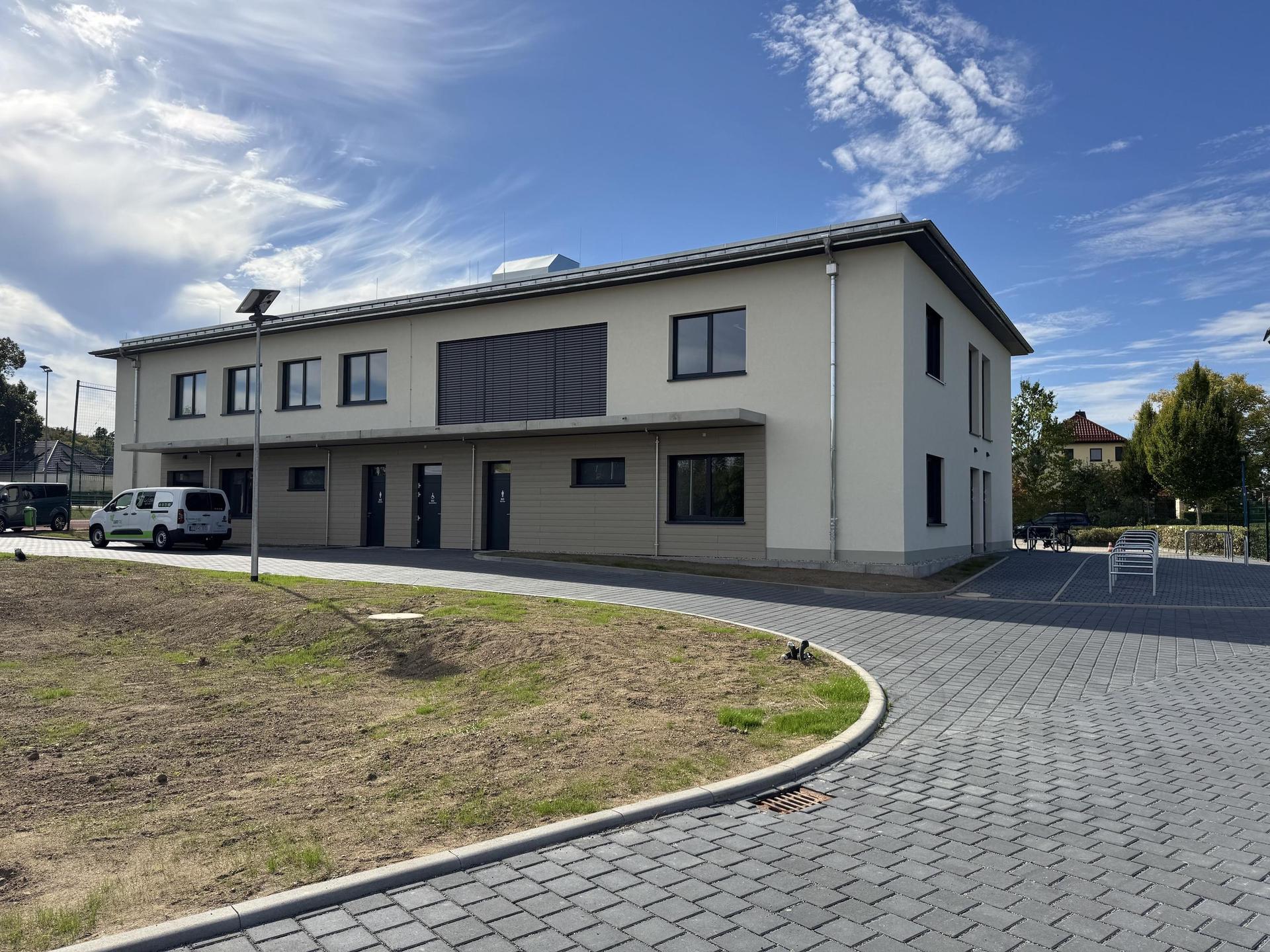 Der Neubau auf dem Gelände der „Krieke” ist fertig. (Foto: Daniel Große)
