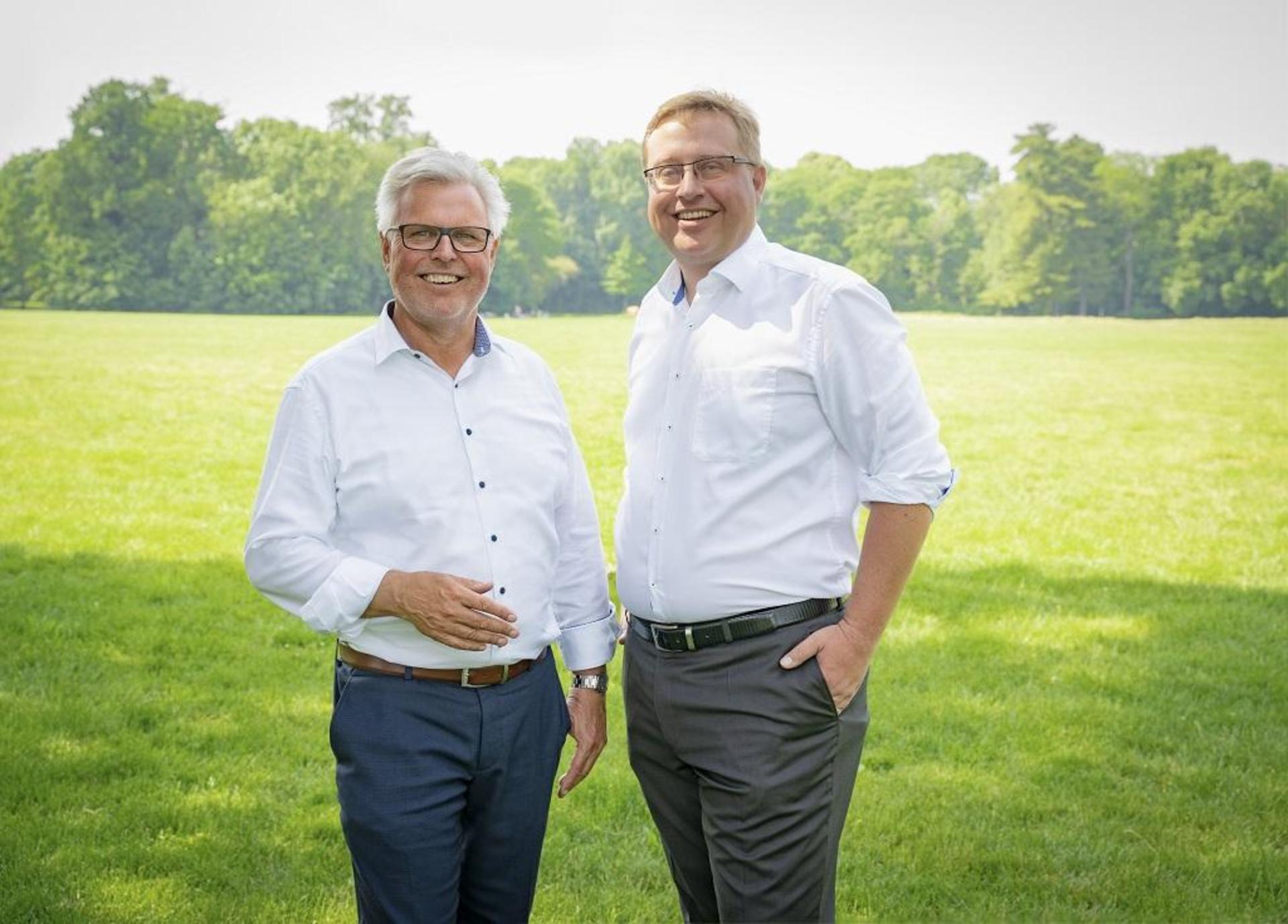 Ulrich Paulick und Frank Thierfelder (v.l.) (Foto: Paulick Thierfelder Immobilien)