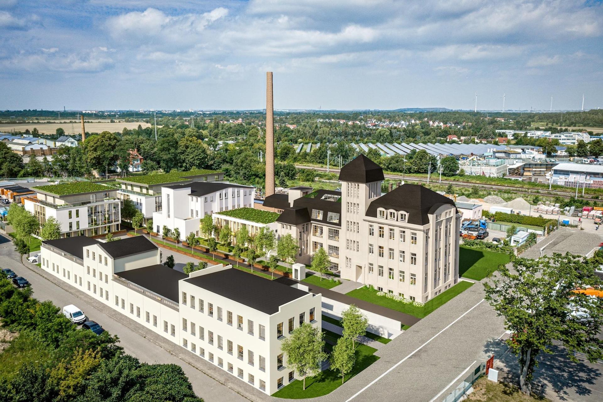 Die „T.RAUMFABRIK” in Taucha soll ab 2027 bezugsfertig sein. (Foto: Heidelberg Family Office)