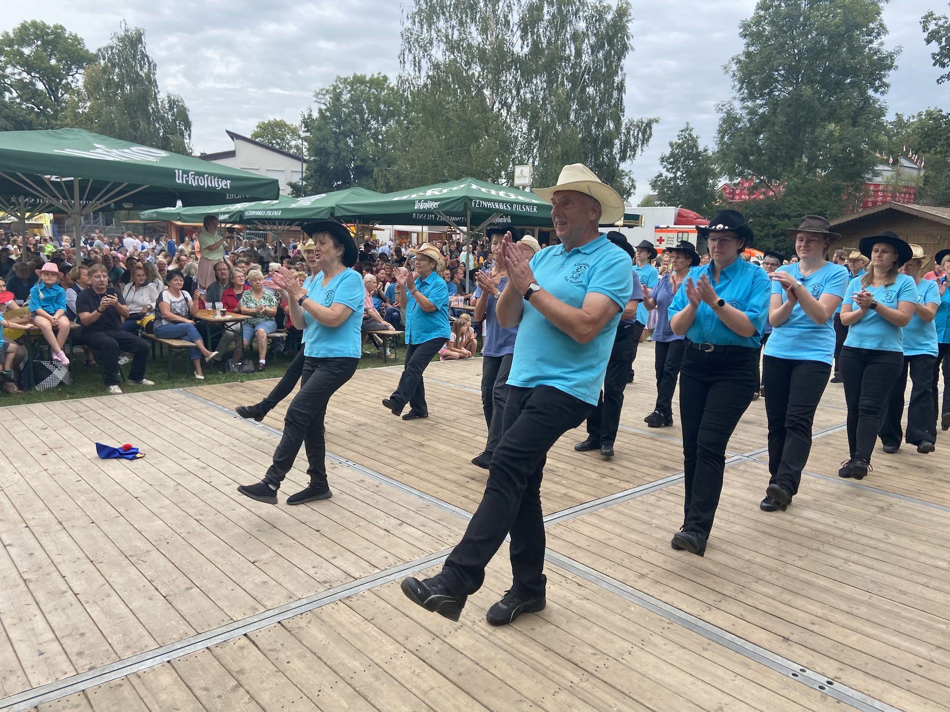 Auch Linedance wird es wieder zu sehen geben. (Foto: Daniel Große)