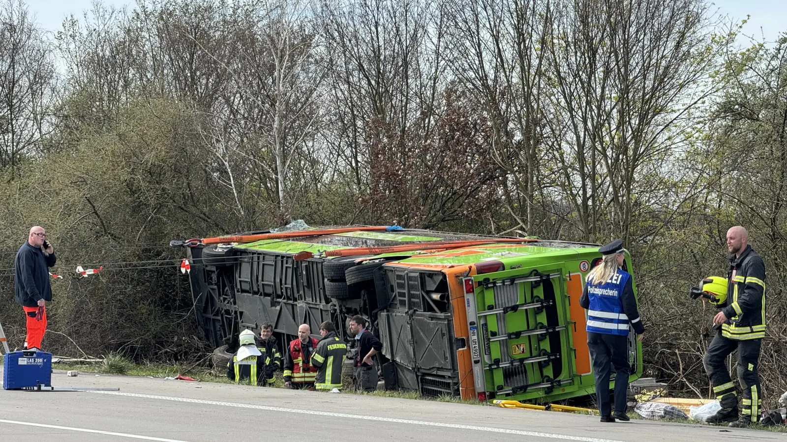 Vier Frauen starben bei dem Unfall. (Foto: Daniel Große)