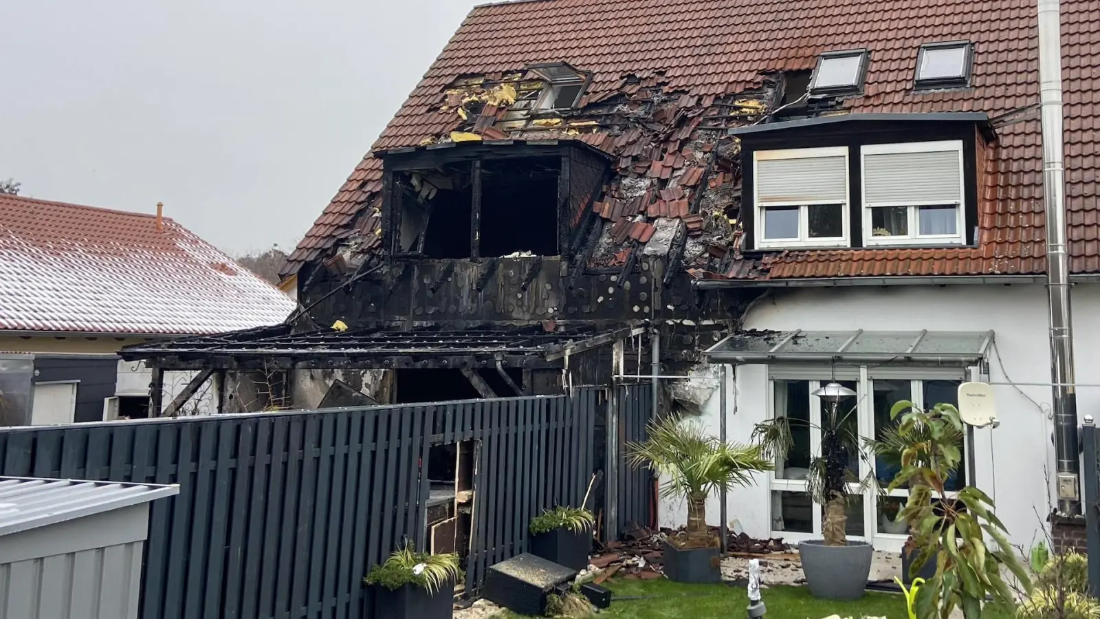 Die Schäden nach dem Brand sind immens. (Foto: Daniel Große)