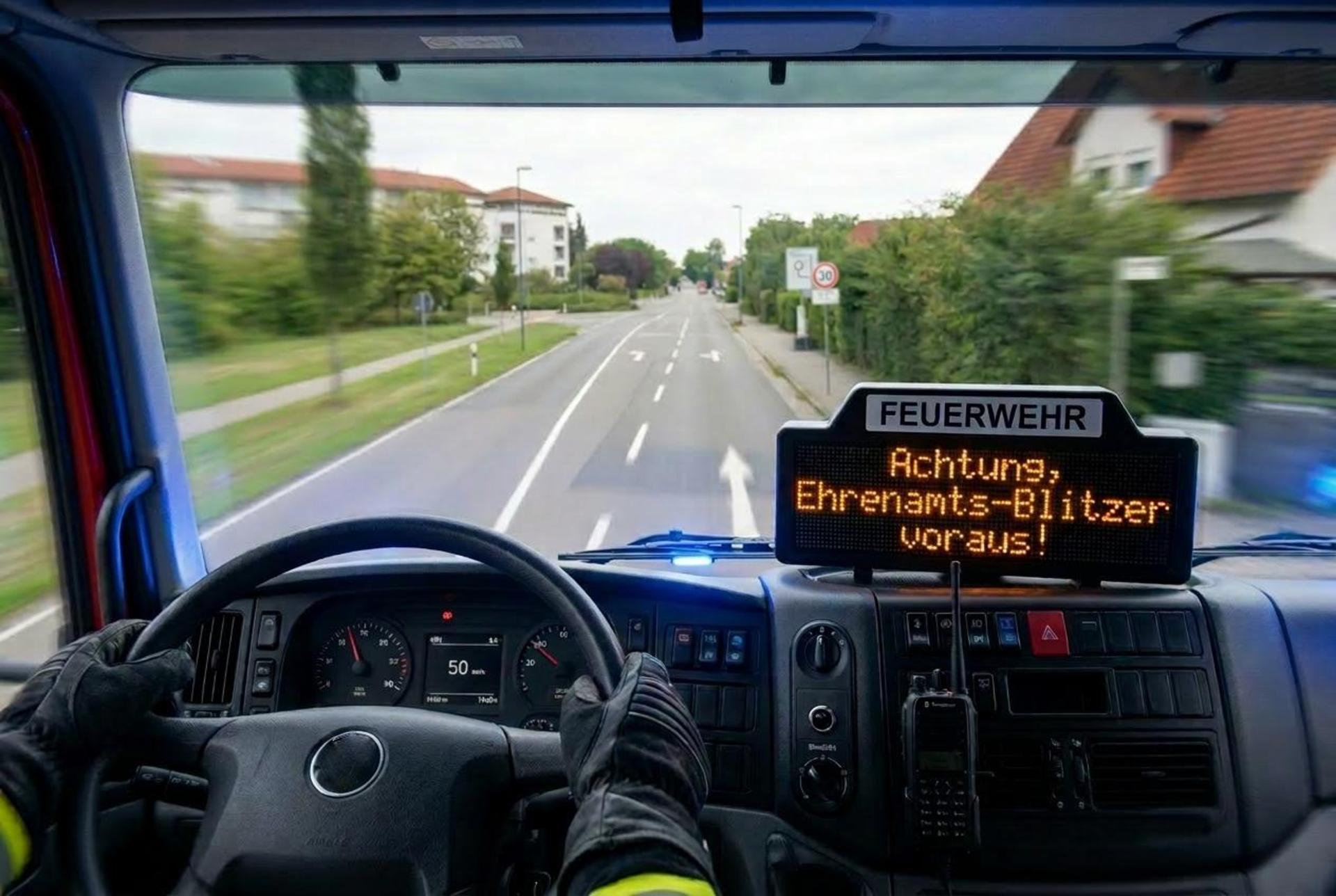 Künftig sollen die Feuerwehrfahrzeuge in Taucha an Messstellen automatisch in den Demuts-Modus wechseln. (Bild: Arbeitsgruppe Agenda Feuerwehr Taucha)