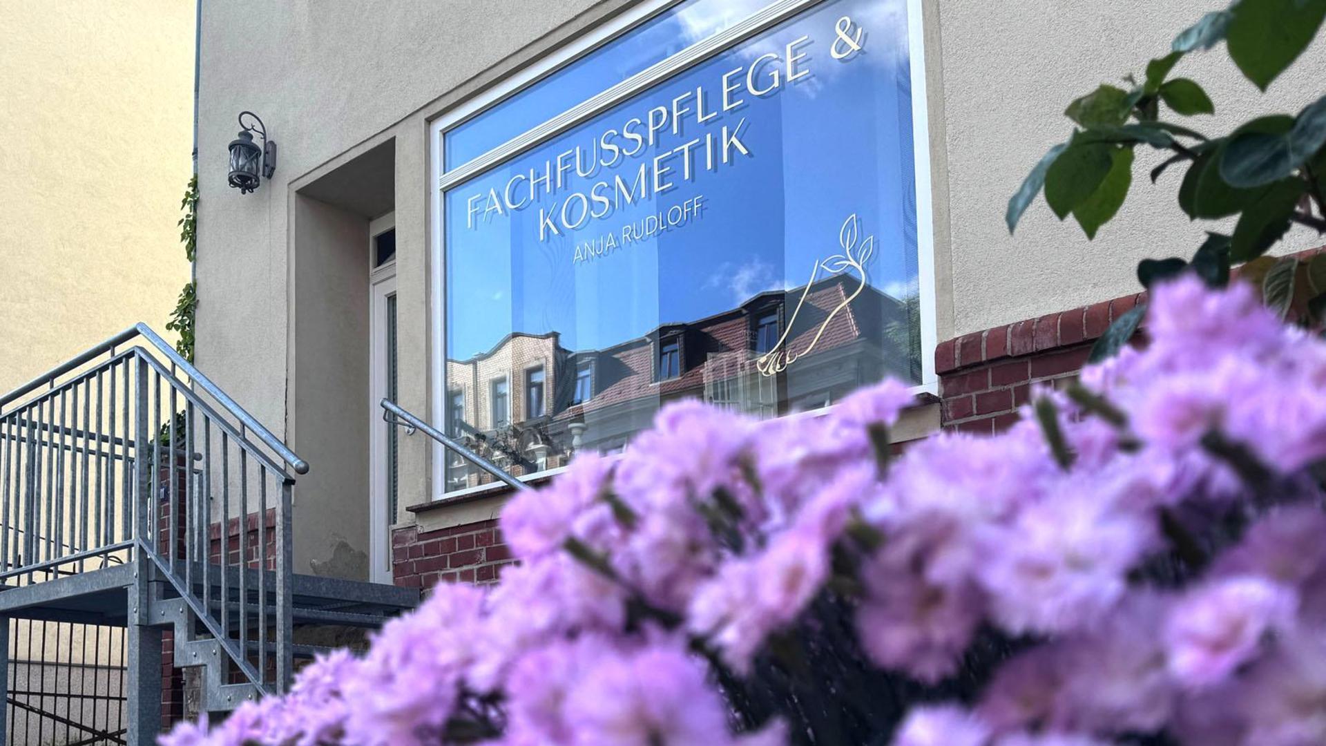 Die Fachfußpflege und Kosmetik befindet sich in der Lindnerstraße (Foto: Anja Rudloff)