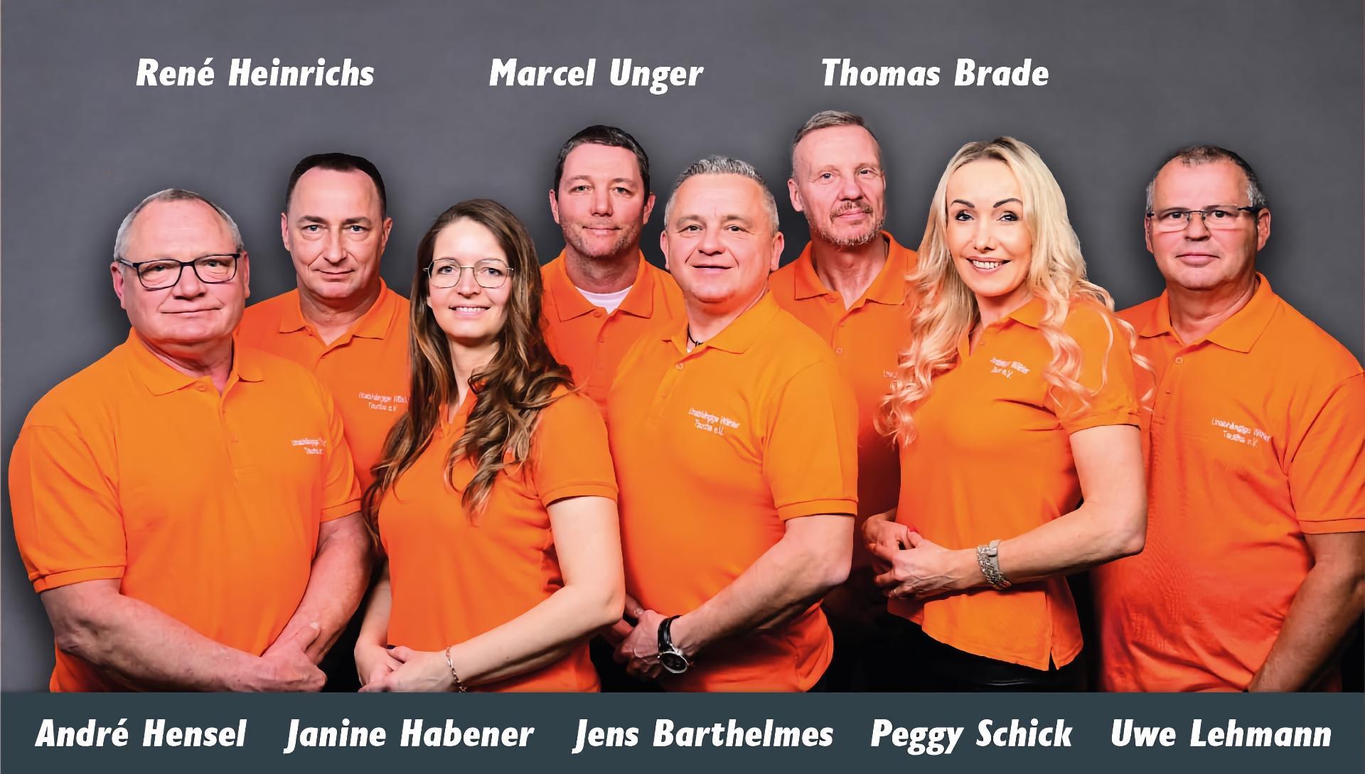 Die Stadtrats-Kandidaten der Unabhängigen Wähler Taucha (Foto: UWT)