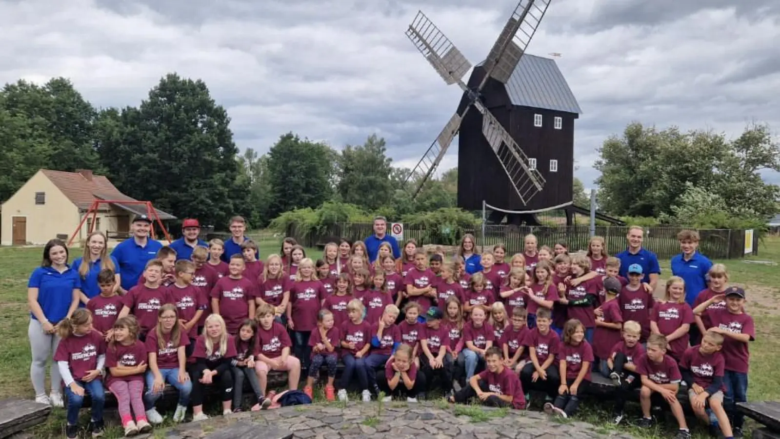 Spaß für Kinder im Feriencamp Reibitz (Foto: Verein Arbeit und Leben Sachsen)