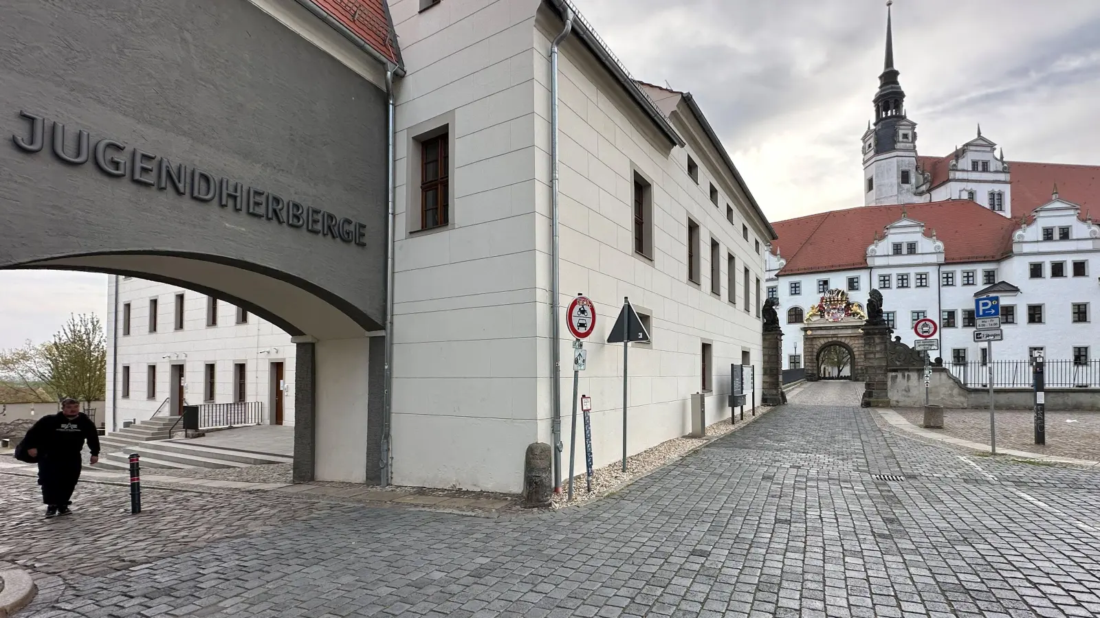 Jugendherberge Torgau und Schloss Hartenfels<br> (Foto: Foto: LRA/Stöber)