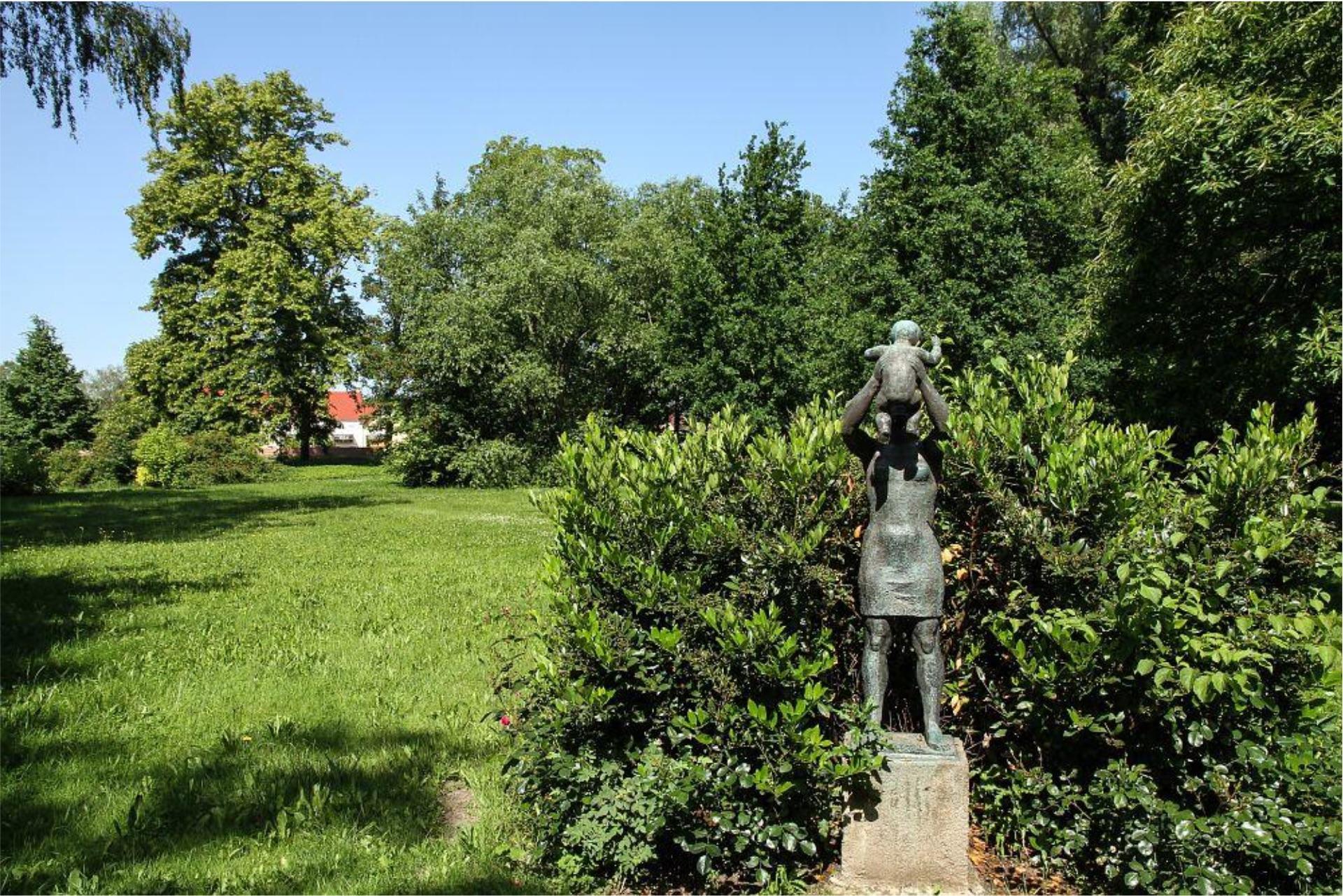 Diese Statue wurde gestohlen. (Foto: Sven Lehmann)