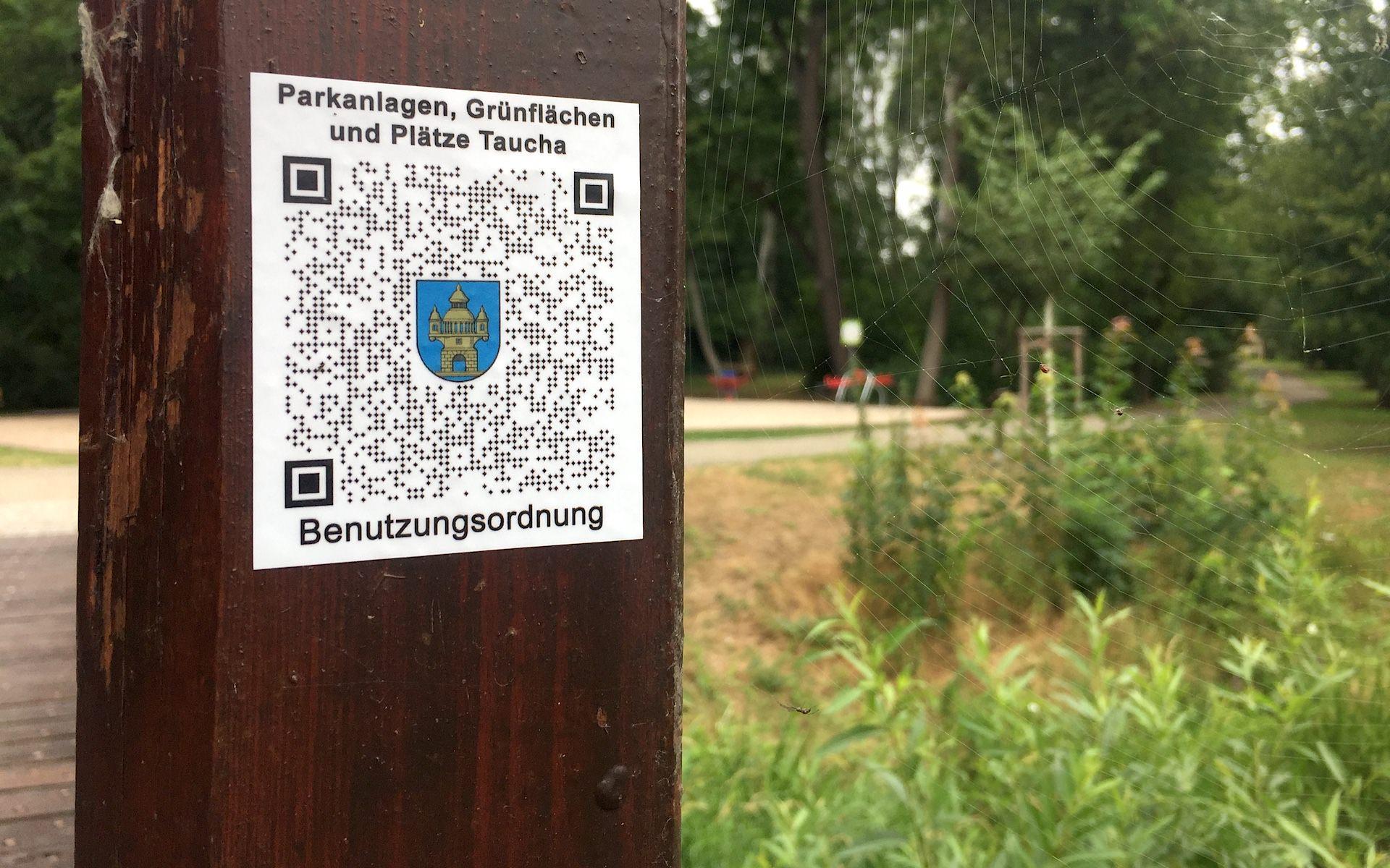 Neue Satzung für Parks und Grünflächen offenbar noch unbekannt (Foto: taucha-kompakt.de)