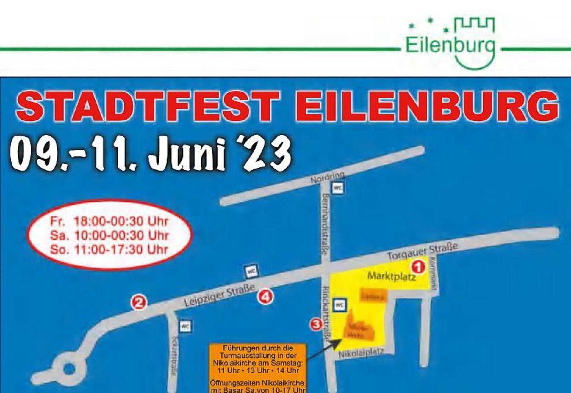 Drei tolle Tage zum Stadtfest in Eilenburg (Foto: nordsachsen24.de)