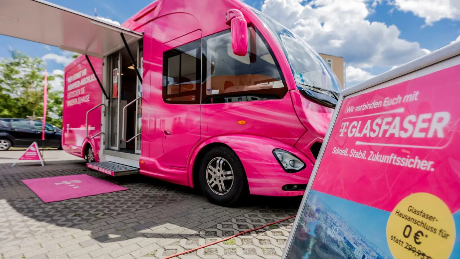 Kruger Media: Regionales Marketing Glasfaser der Deutschen Telekom, aufgenommen am 08.06.2022 in Berlin. / Foto: Mo Wüstenhagen (Foto: Kruger Media Glasfaser Deutschen Telekom)