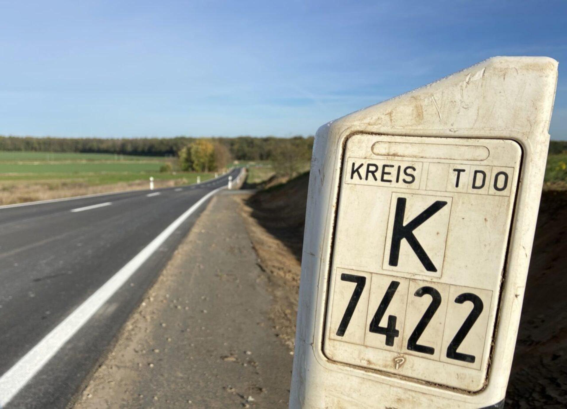 An der Kreisstraße 7422 zwischen Taucha und Liemehna soll ein Radweg entstehen. (Foto: Daniel Große)