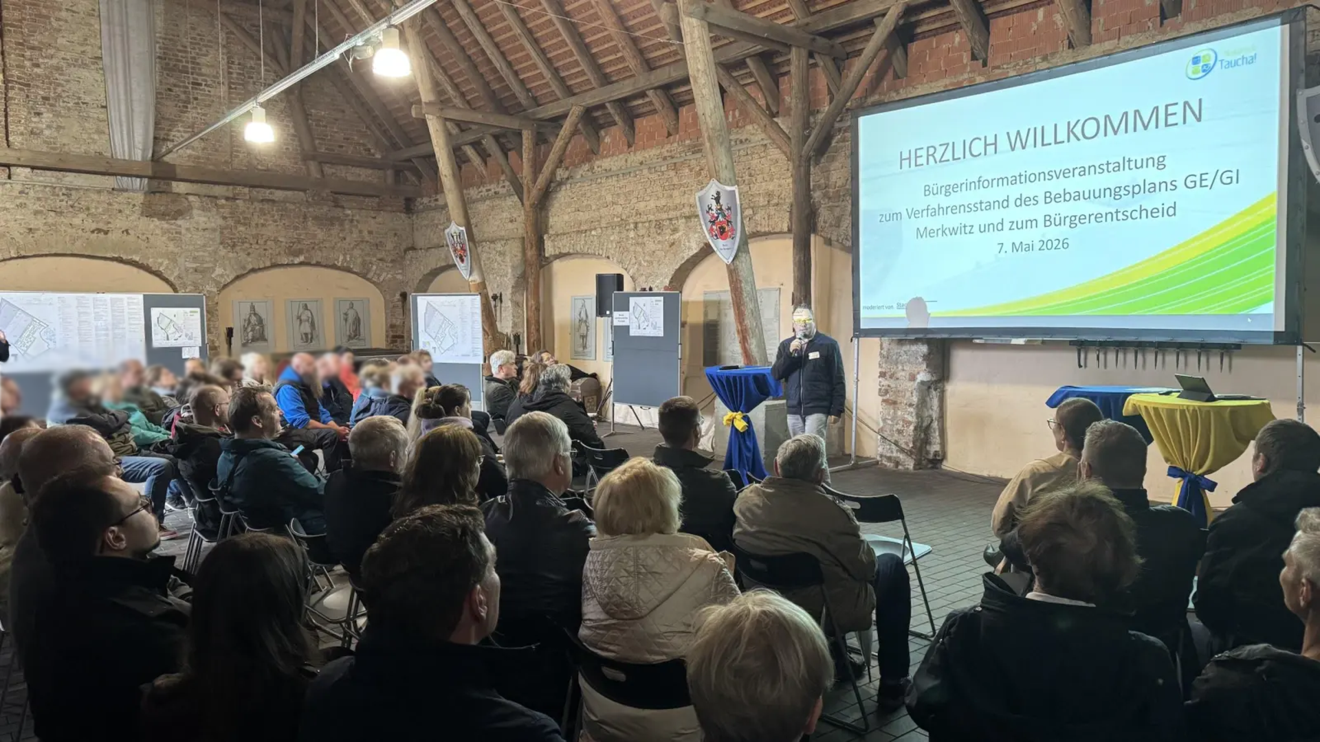 Die Infoveranstaltung am 7. Mai war gut besucht. (Foto: Daniel Große)