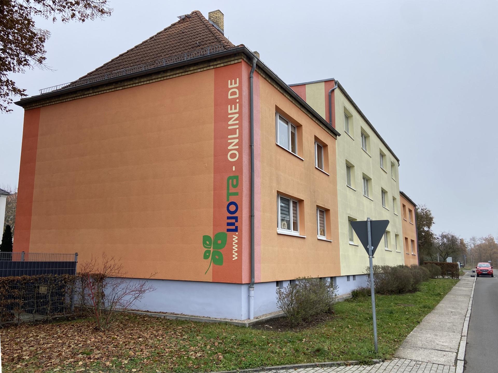 Ein Wohnhaus der WOTa in der Portitzer Siedlung. Foto: Daniel Große (Foto: taucha-kompakt.de)