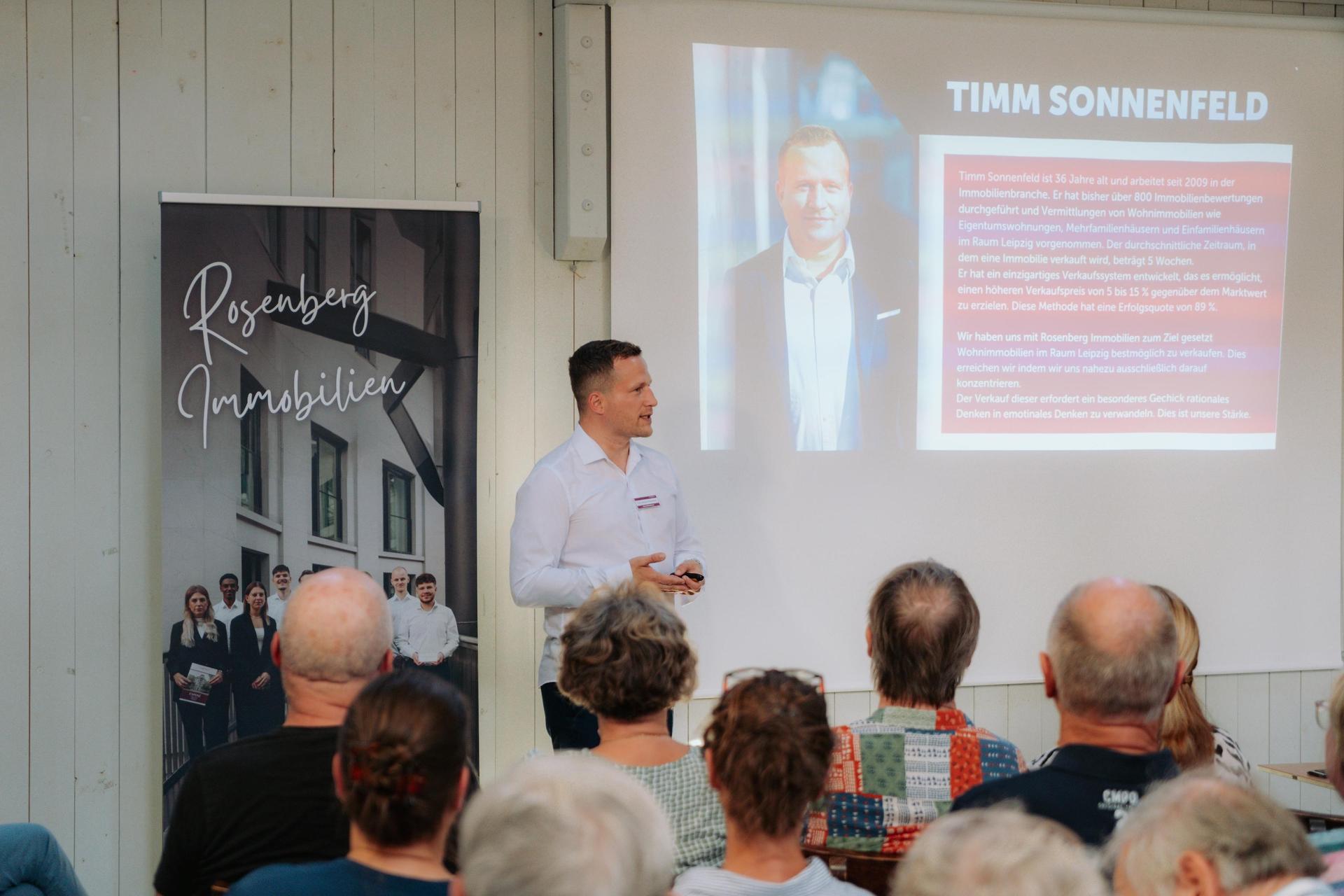 Beim Eigentümerabend von Rosenberg Immobilien gab es Infos zum Verkauf der eigenen Immobilie. (Foto: Rosenberg Immobilien)