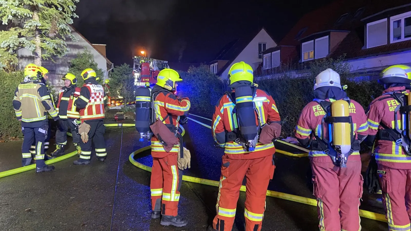 Feuerwehrtechnische Zentren sichern die Einsatzfähigkeit von Feuerwehrtechnik, unter anderem von Atemschutzgeräten und Schläuchen. (Foto: Daniel Große)