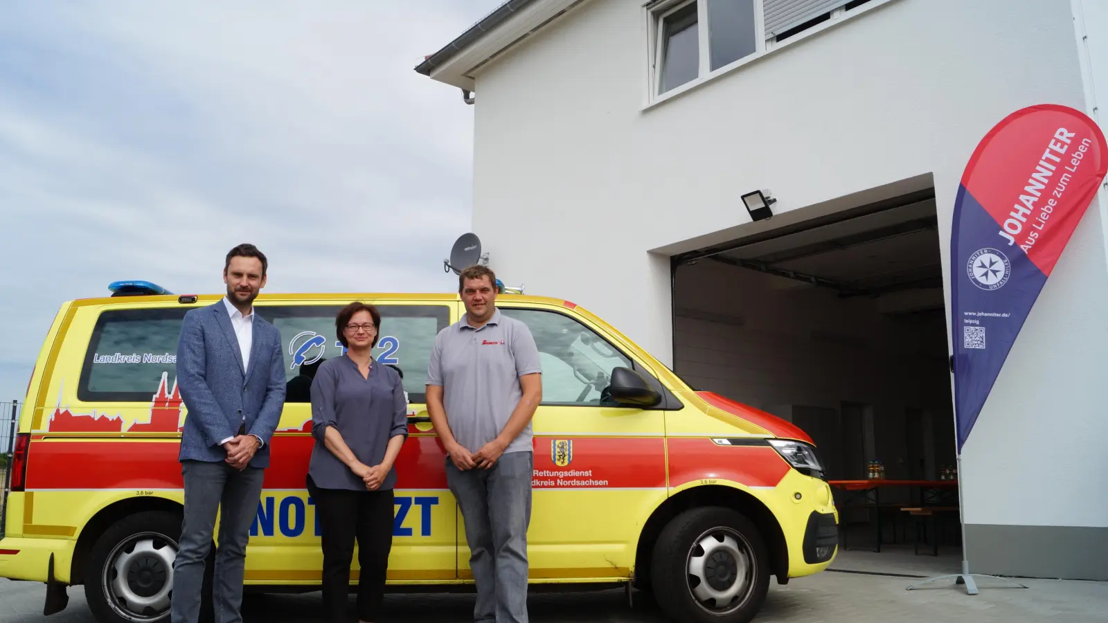 Rettungswache Torgau vergrößert und auf neuesten Stand gebracht (Foto: nordsachsen24.de)