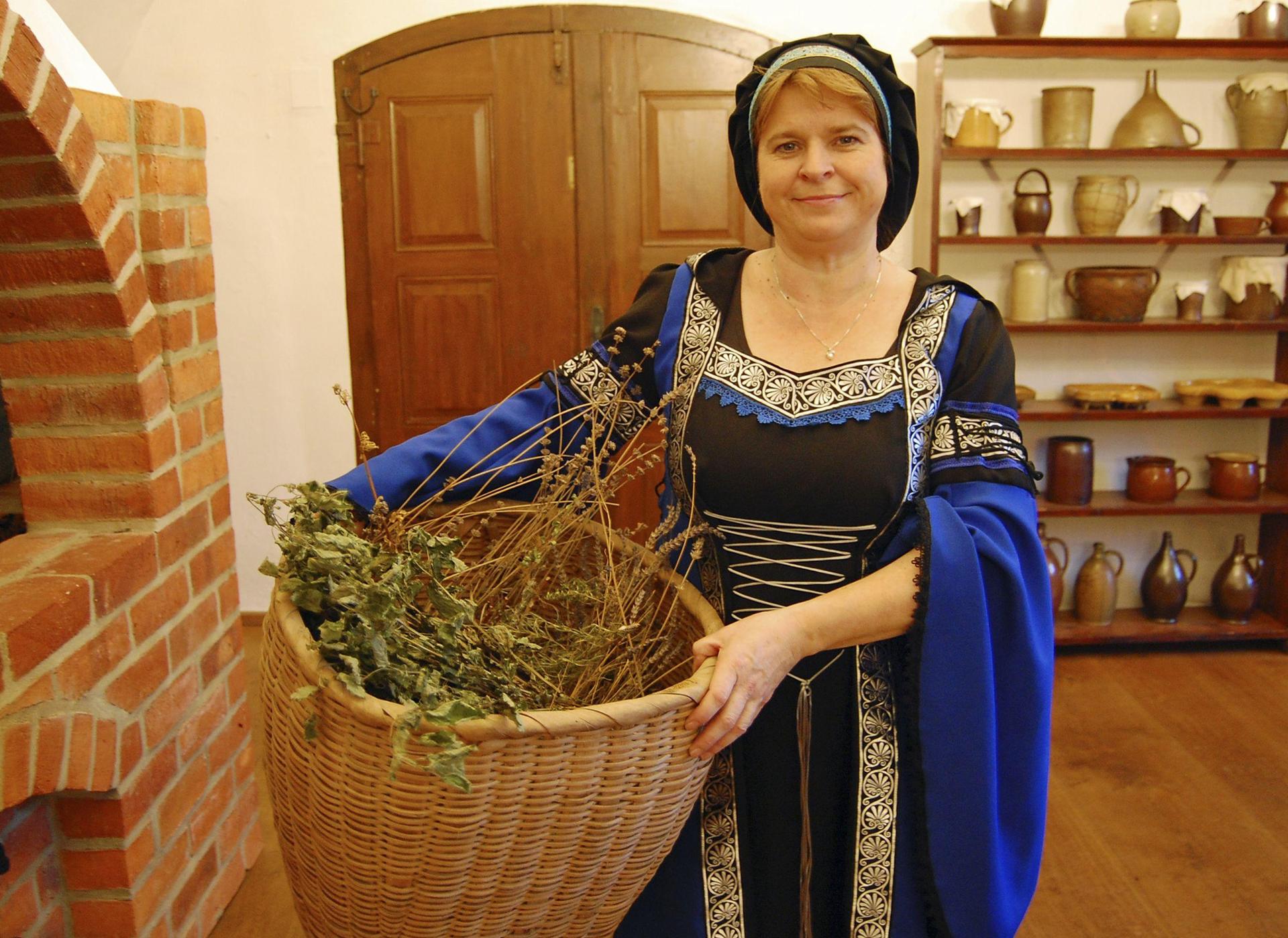 Kräuterfrau Barbara (Foto: Christian Maurer/Stadt Delitzsch)