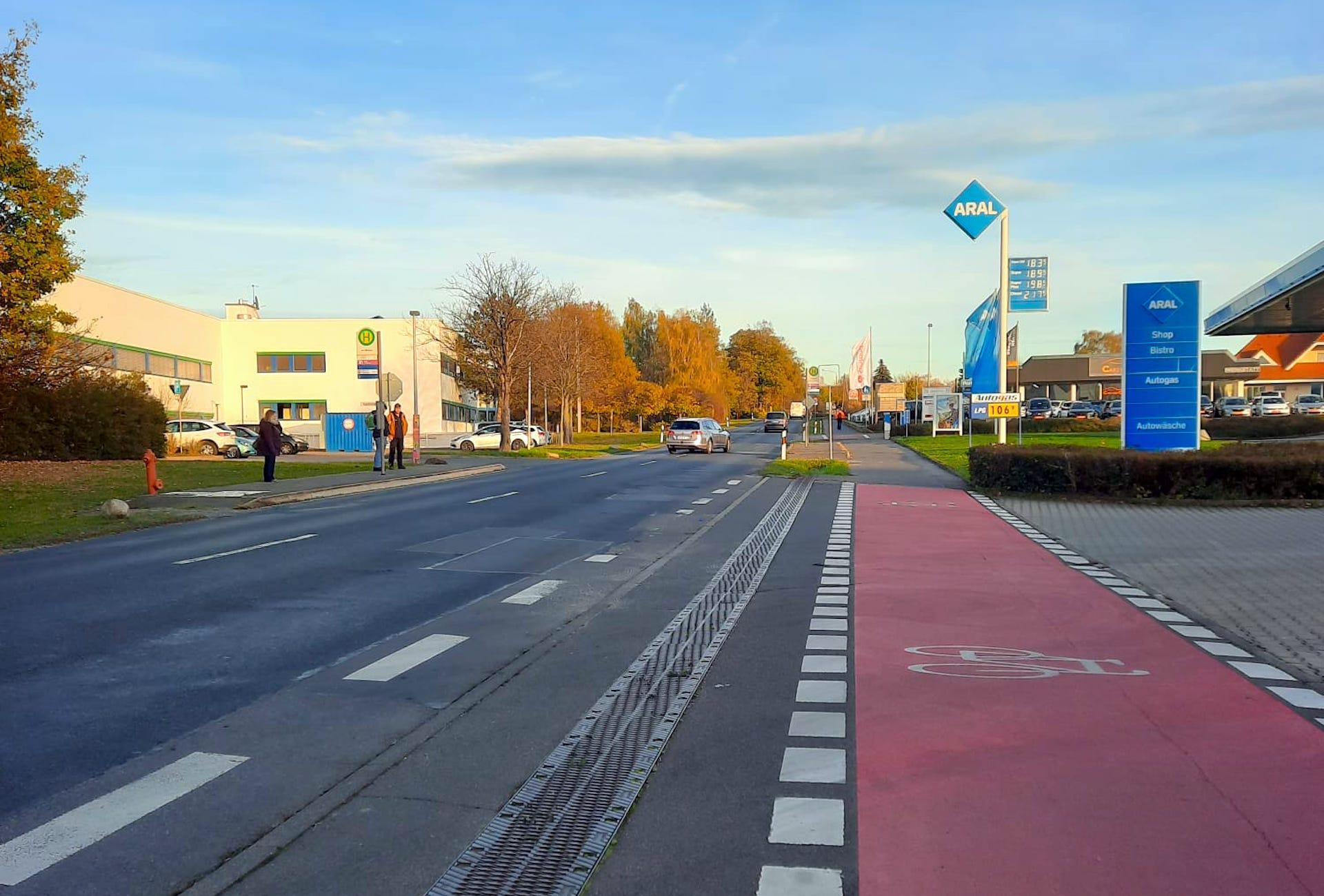 Weitere Baustelle auf der Portitzer Straße in der kommenden Woche (Foto: taucha-kompakt.de)