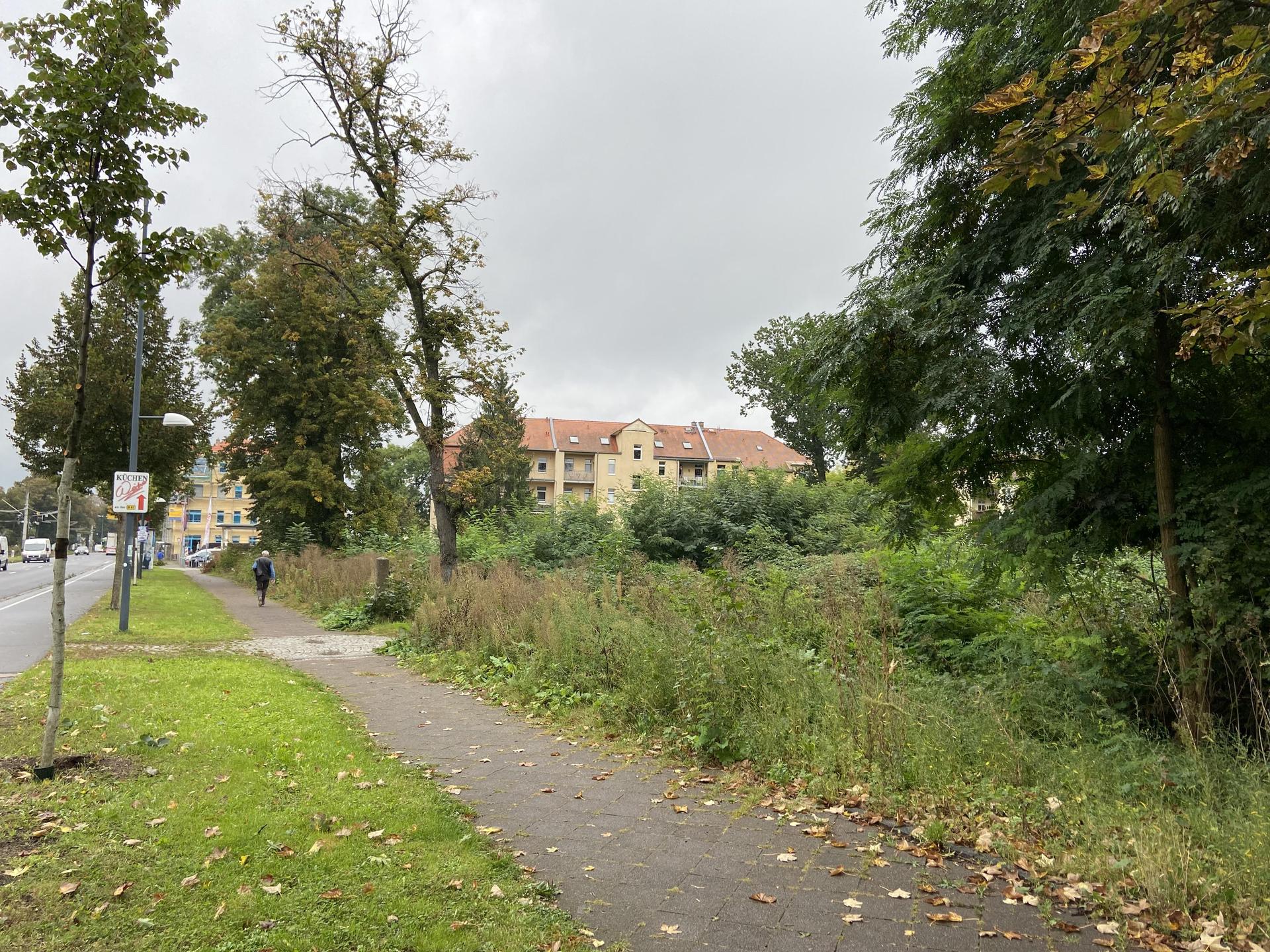 Hier soll der Bogumilspark entstehen. (Foto: taucha-kompakt.de)