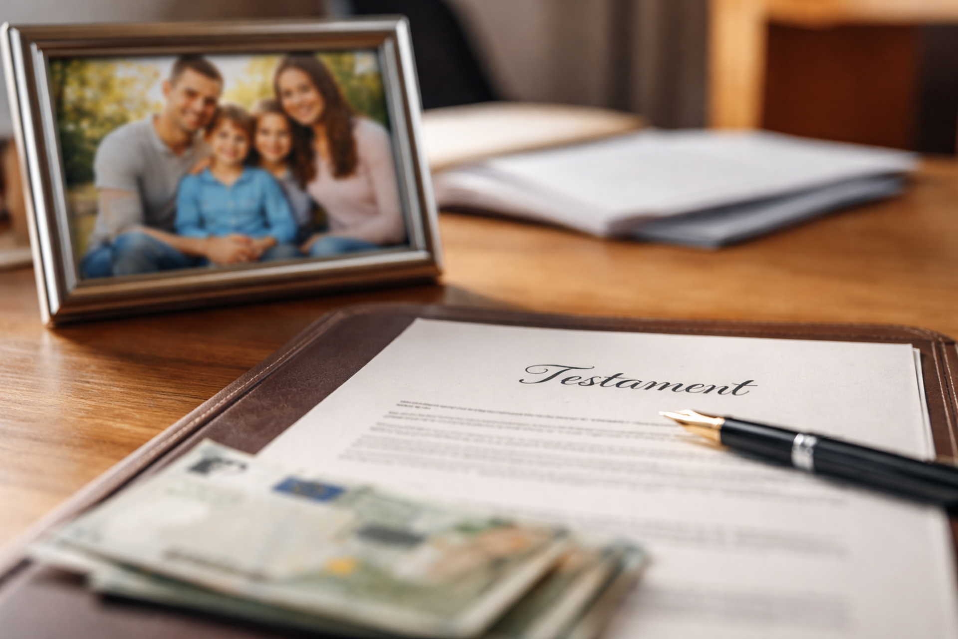 Auch wenn die eigenen Kinder enterbt wurden, kann ihnen ein Pflichtteil des Erbes zustehen. (Foto: Anzeige)