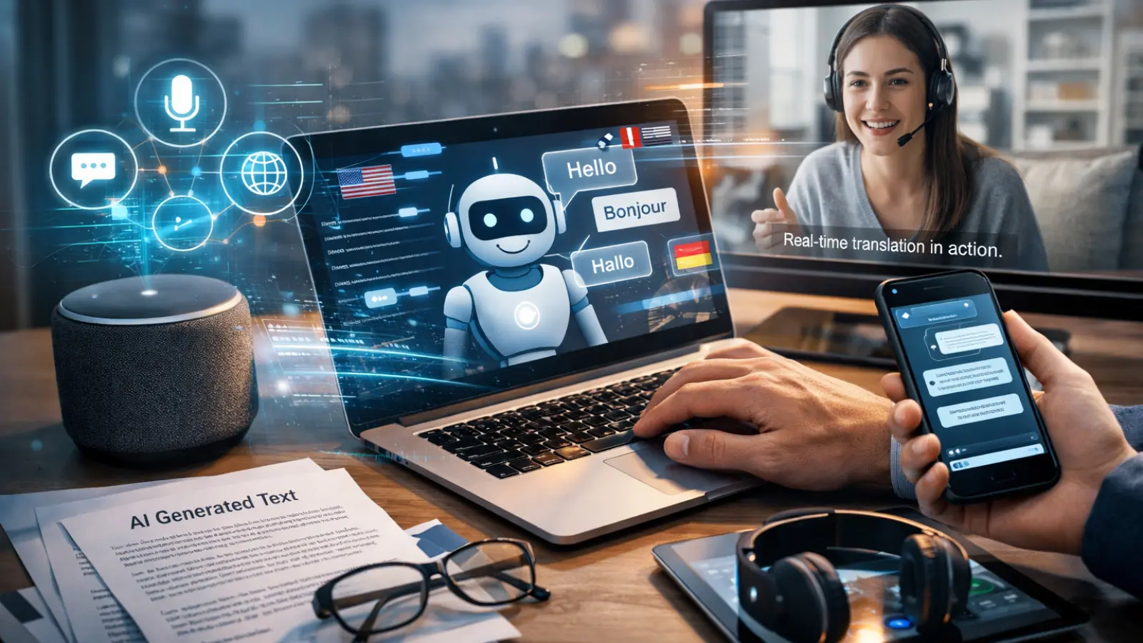 KI verändert unsere Kommunikation. Gleichzeitig müssen „alte Wege” wie eine eigene Website weiter gut gepflegt sein. (Foto: KI-generiert)