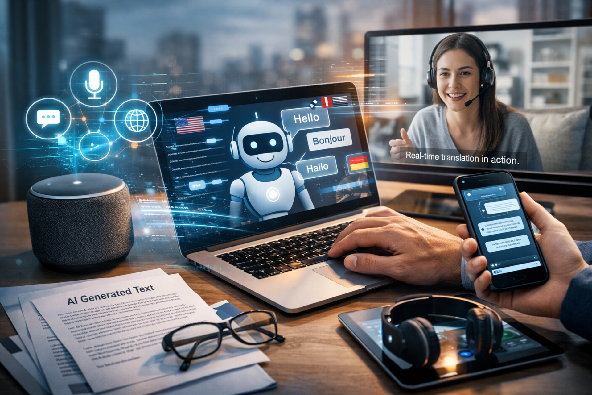 KI verändert unsere Kommunikation. Gleichzeitig müssen „alte Wege” wie eine eigene Website weiter gut gepflegt sein. (Foto: KI-generiert)