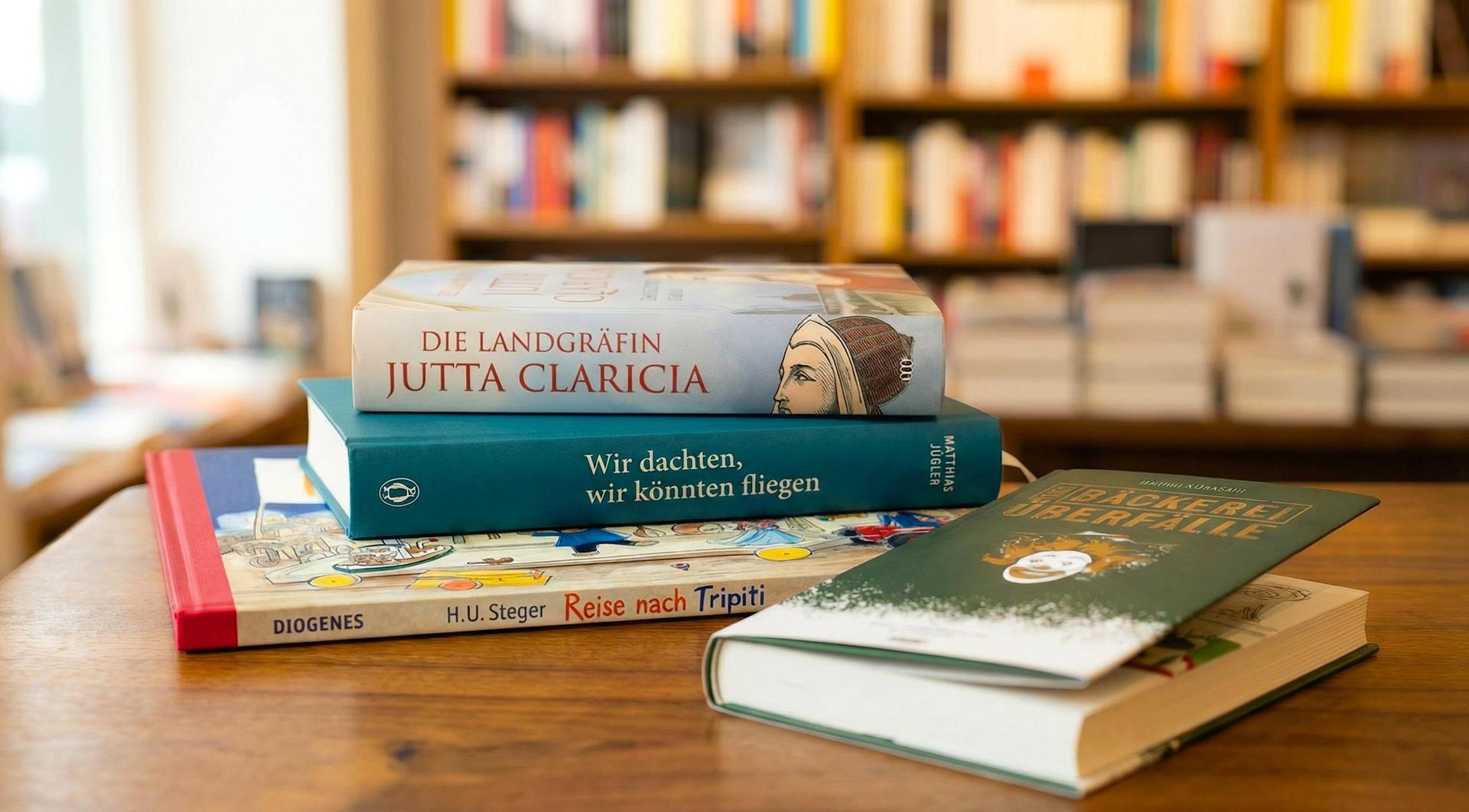 Vier Lesungen gibt es in Taucha in den kommenden Wochen.  (Foto: KI-generiert)