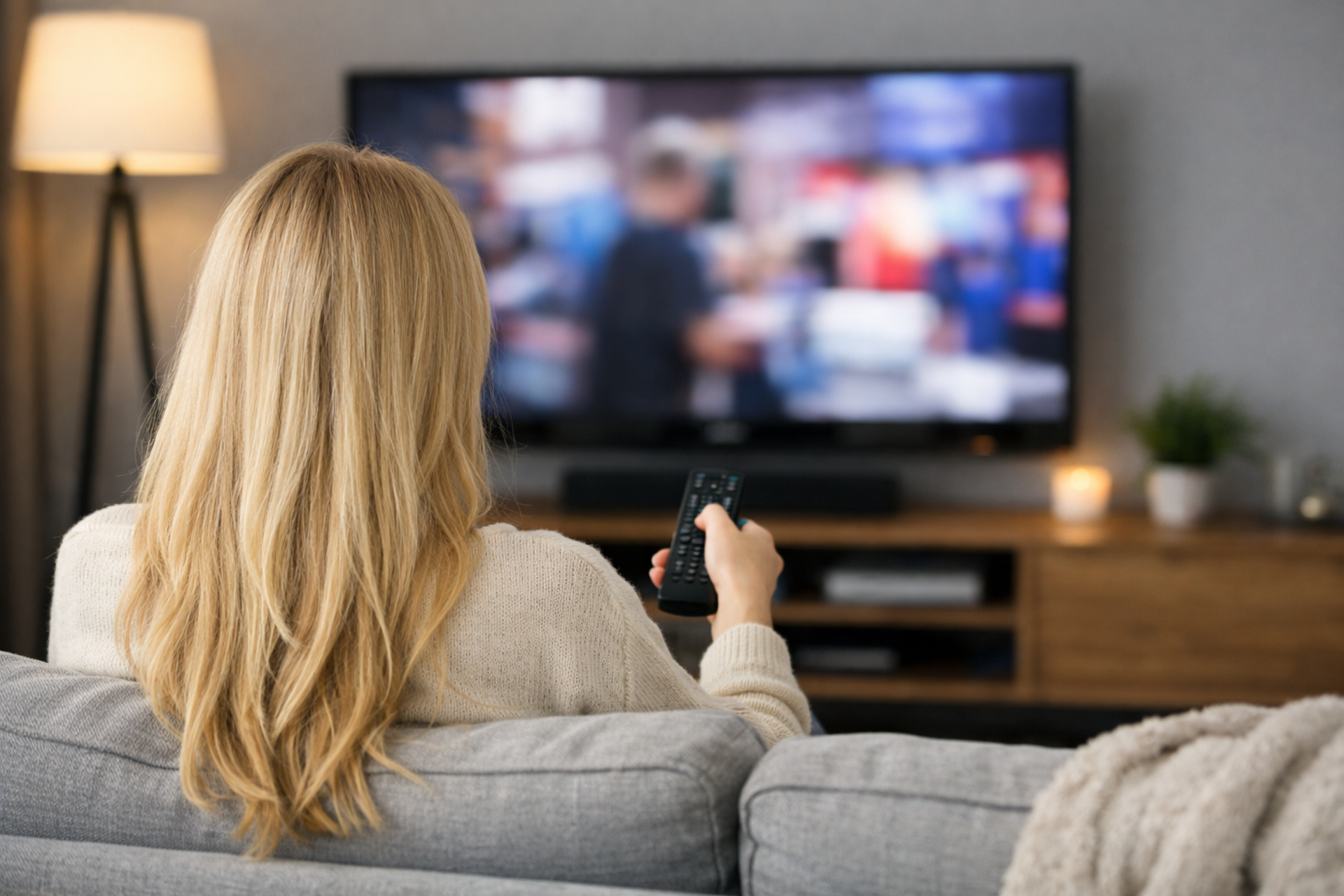TV-Unterhaltung findet heute meist im Streaming statt. (Foto: Kira Ion)