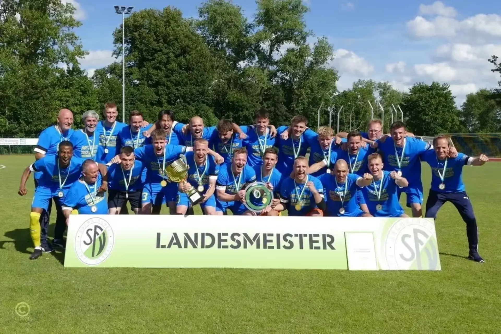 Die SG Taucha 99 wurde in vergangenen Jahr Sachsenmeister. (Foto: SG Taucha 99)