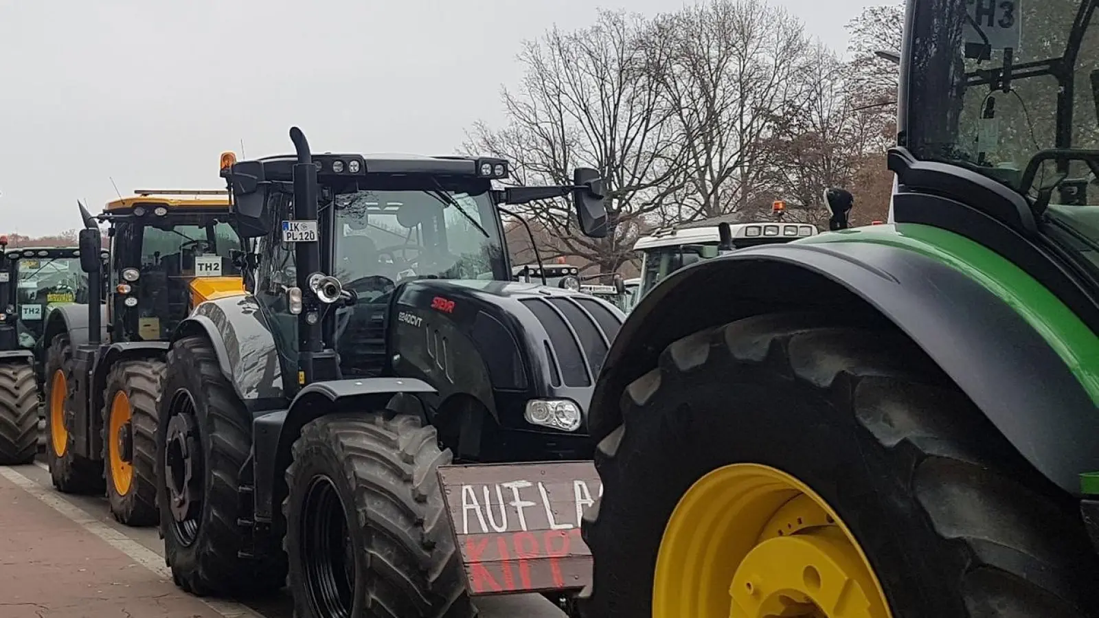 Bauern protestieren in Berlin. Auch in Sachsen sind weitere solcher Aktionen geplant. (Symbolbild: Pixabay)