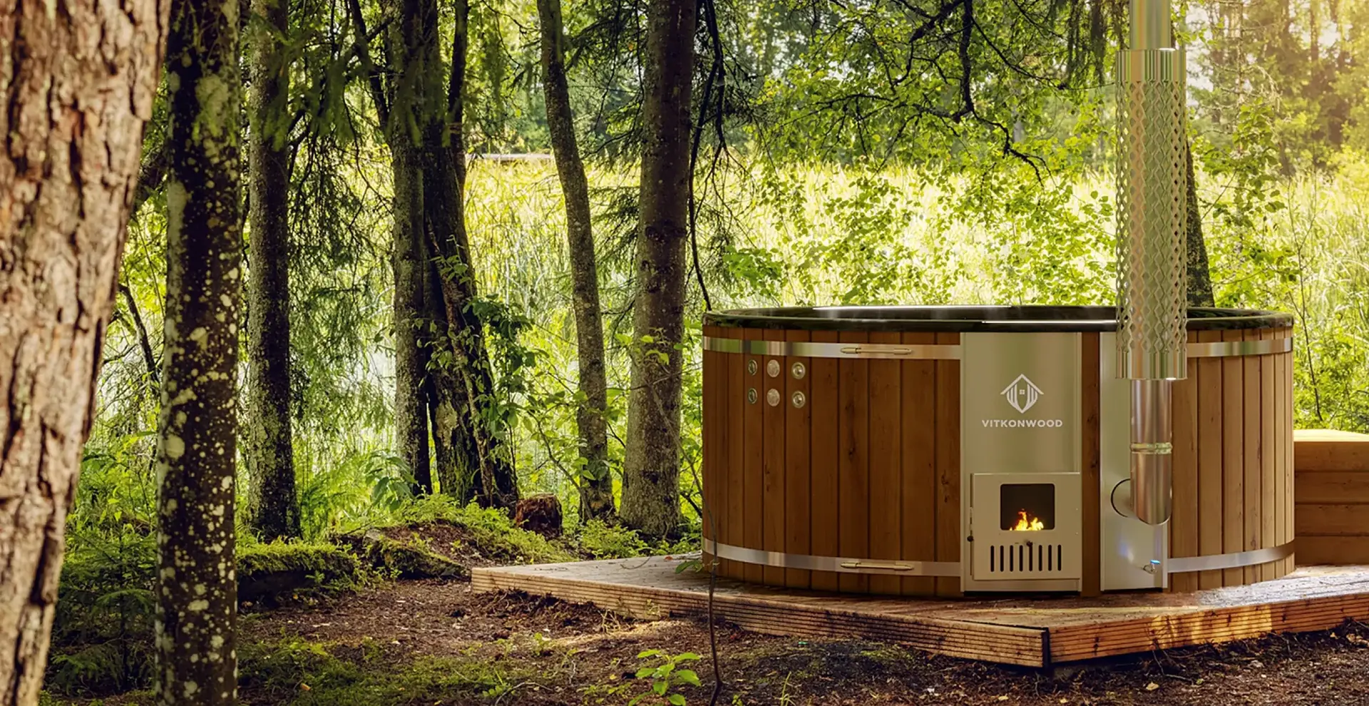 Hot Tubs bieten ein Urlaubsfeeling, das nie aufhört. (Foto: Vitkonwood)