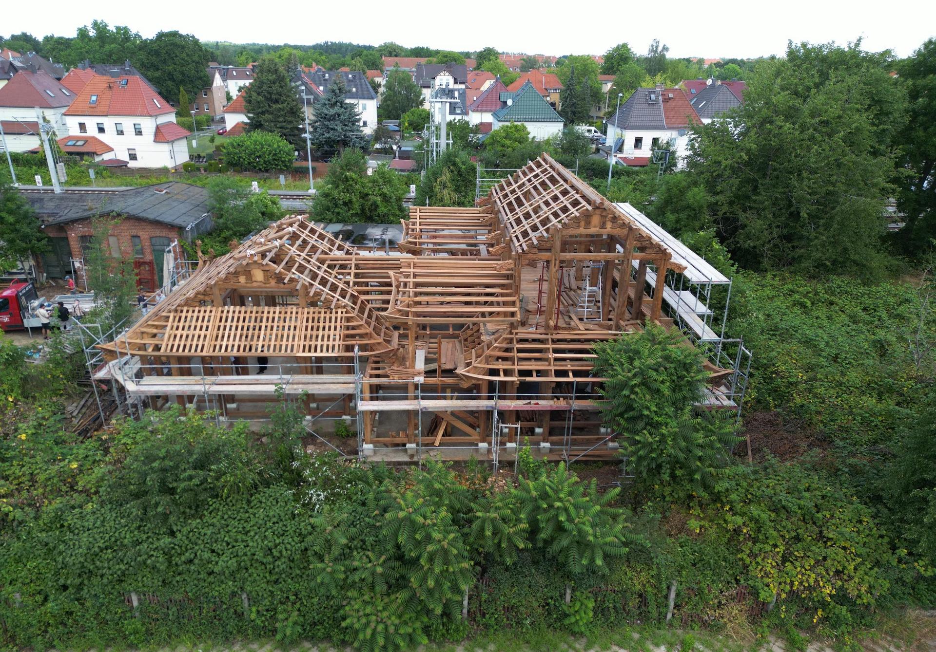 Der Tempelbau zu Taucha wird nun Realität (Foto: danielgrosse)